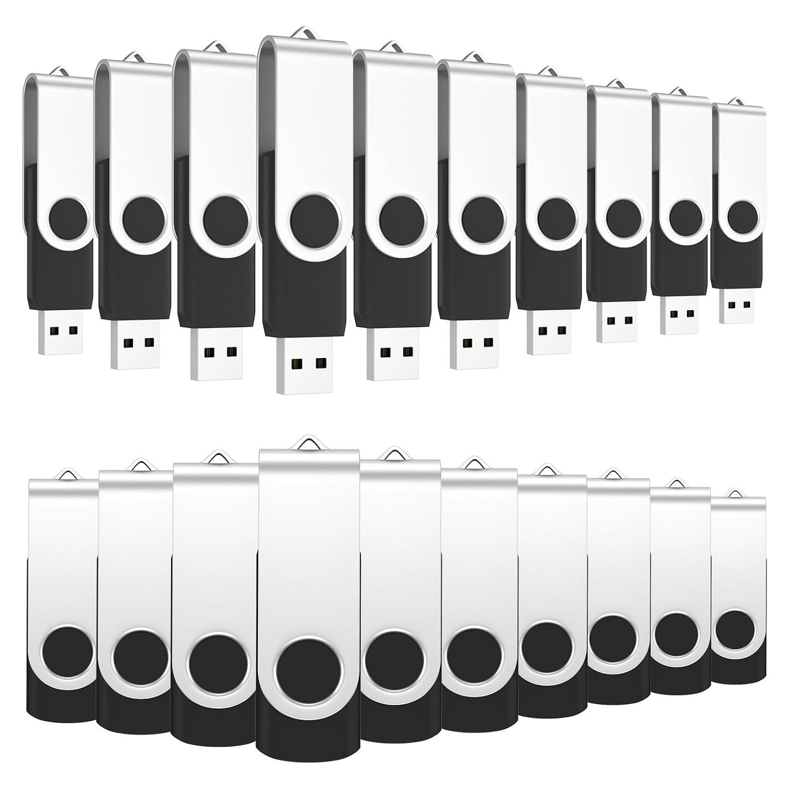 Memoria USB 1GB ABLAZE Pack 50 Unidades USB 2.0 Negro