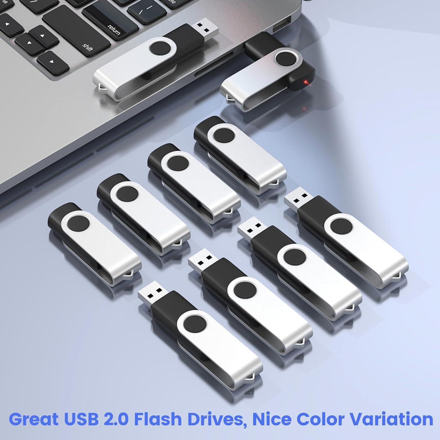 Memoria USB 1GB ABLAZE Pack 50 Unidades USB 2.0 Negro