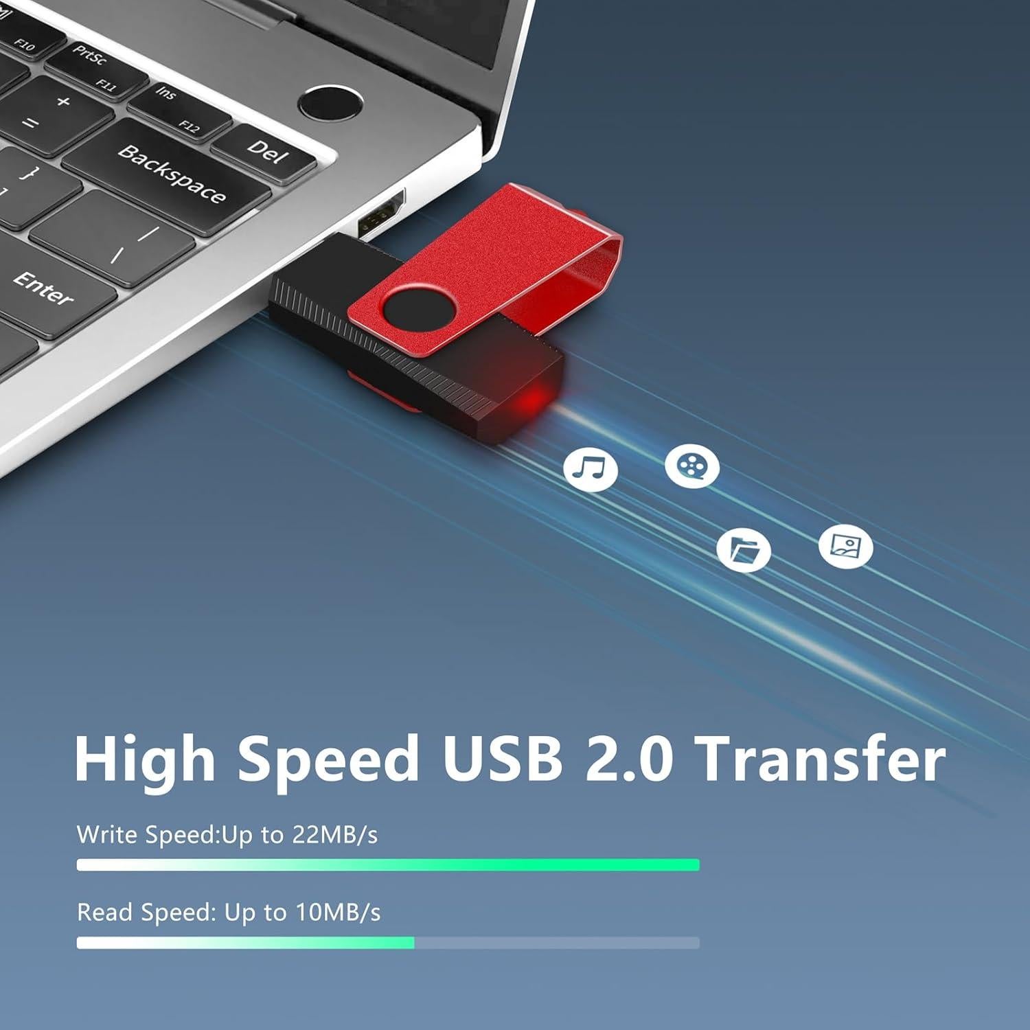 Pendrive USB 2.0 AGECASH A 20 Pack 16GB Multicolor