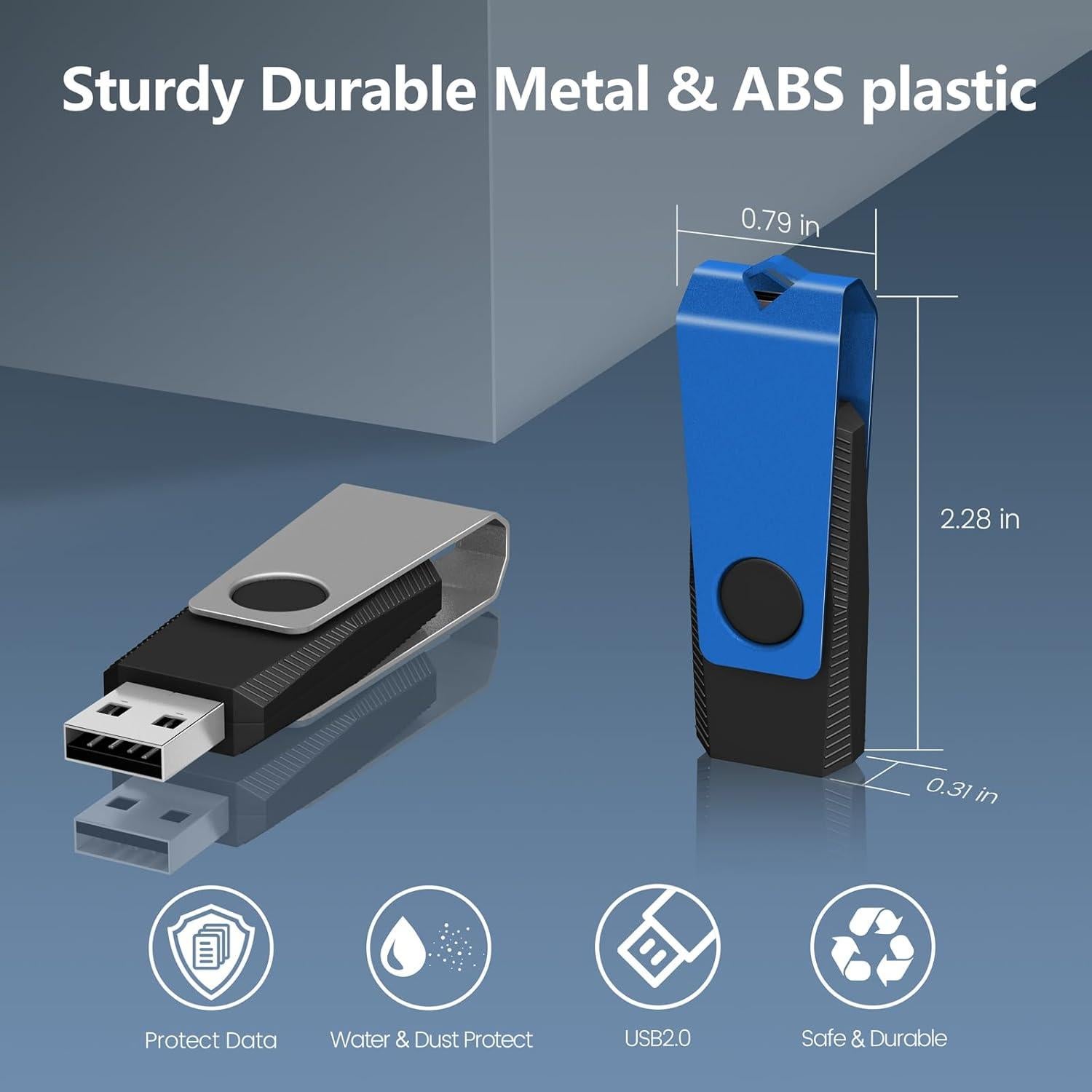 Pendrive USB 2.0 AGECASH A 20 Pack 16GB Multicolor