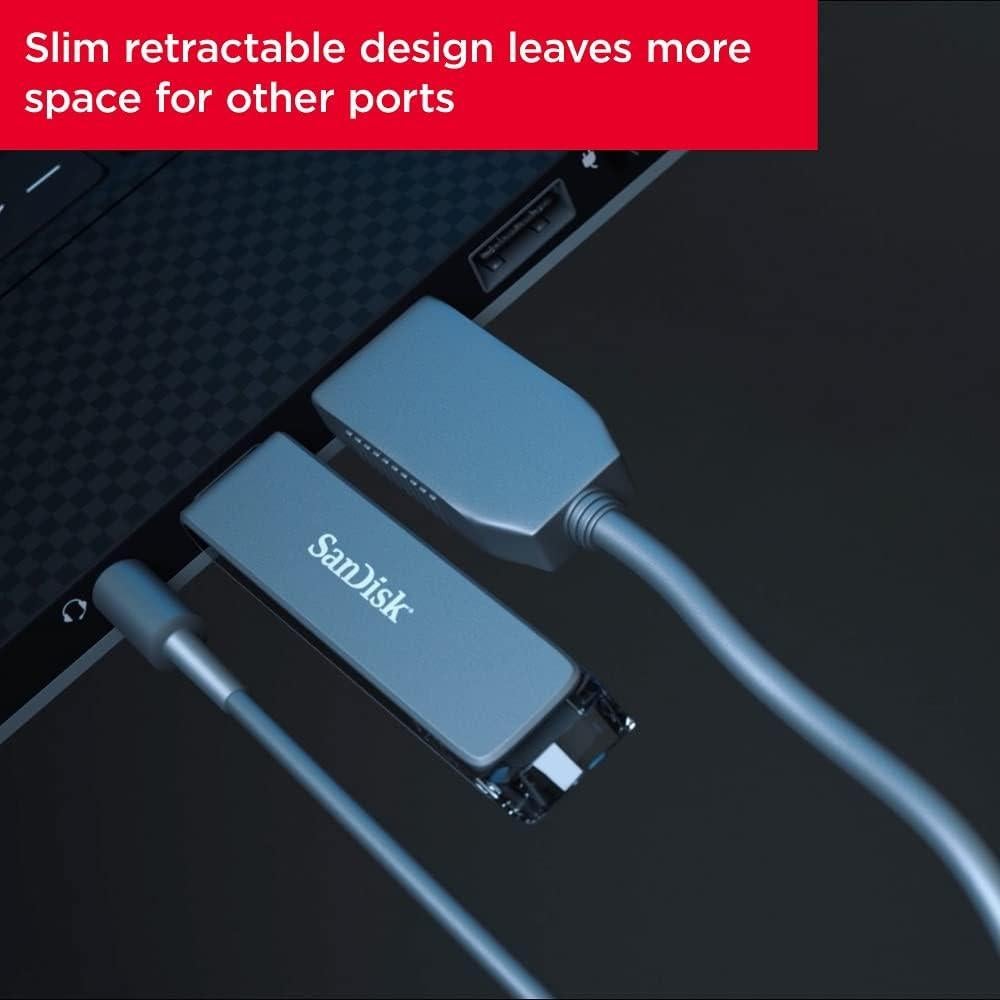 Unidad Flash SanDisk 128GB Ultra USB Tipo-C 3.1 Negro