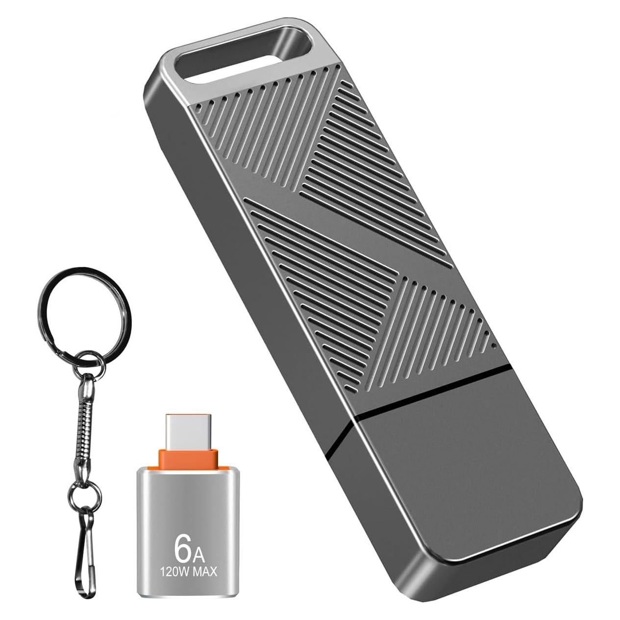 EASTBULL Unidad Flash USB 3.0 32GB con Adaptador USB C y Llavero