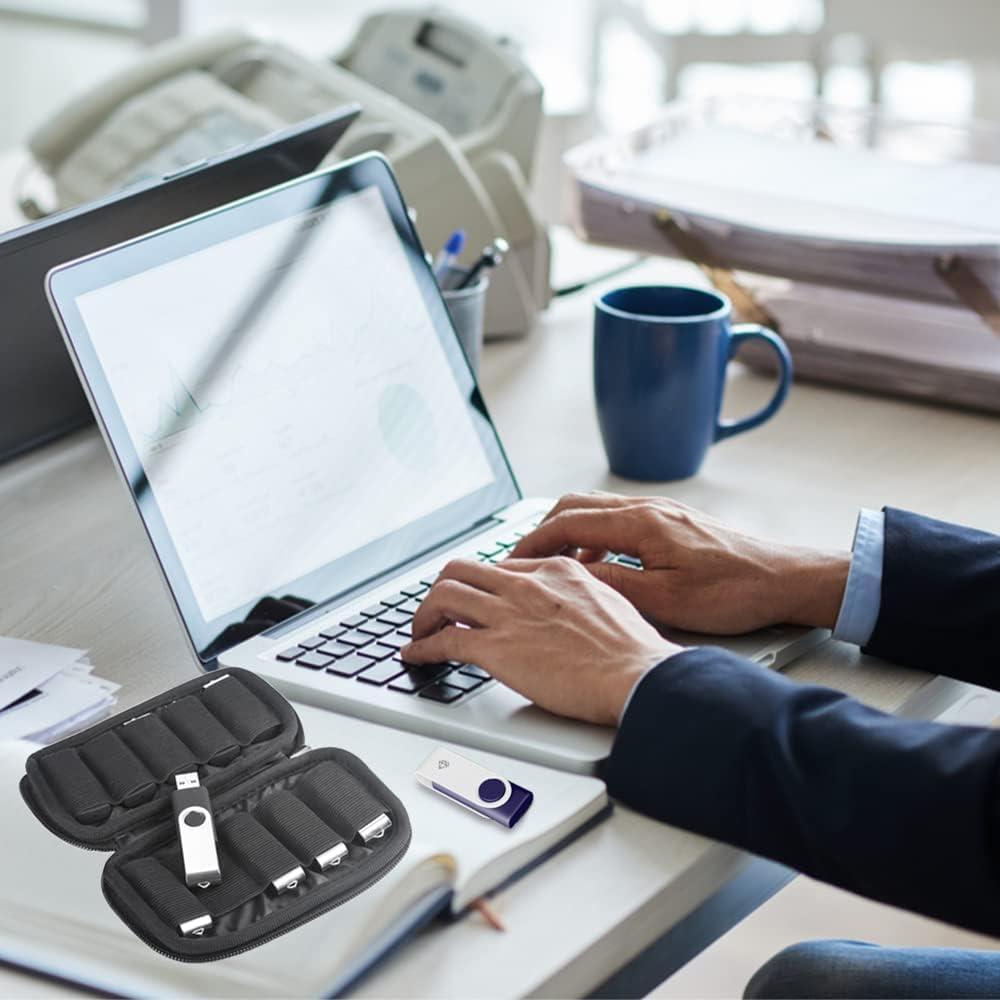 Funda Organizador USB JBOS para 10 Flash Drives Neopreno