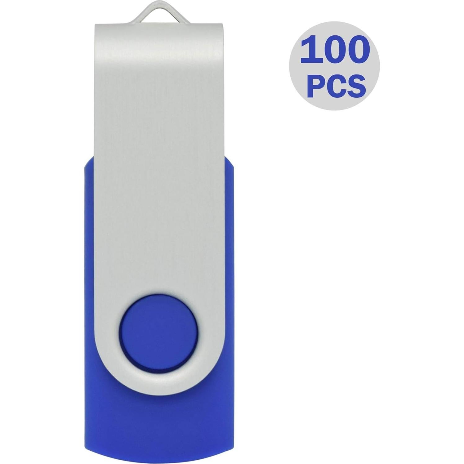 Paquete de 100 USB 32GB VICFUN Azul USB 2.0