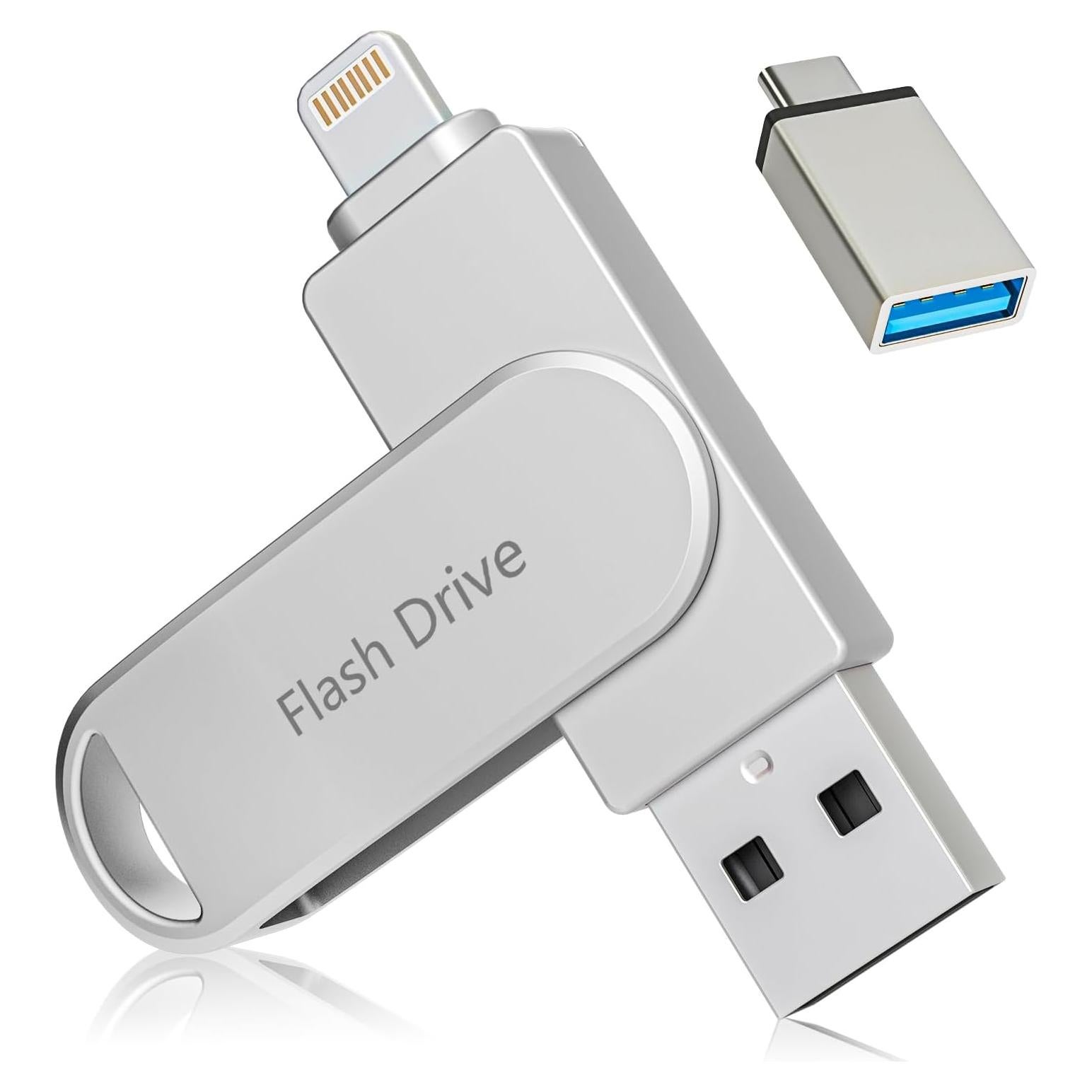 Unidad Flash 512GB Kcsbaui MFi para iPhone/iPad/Android