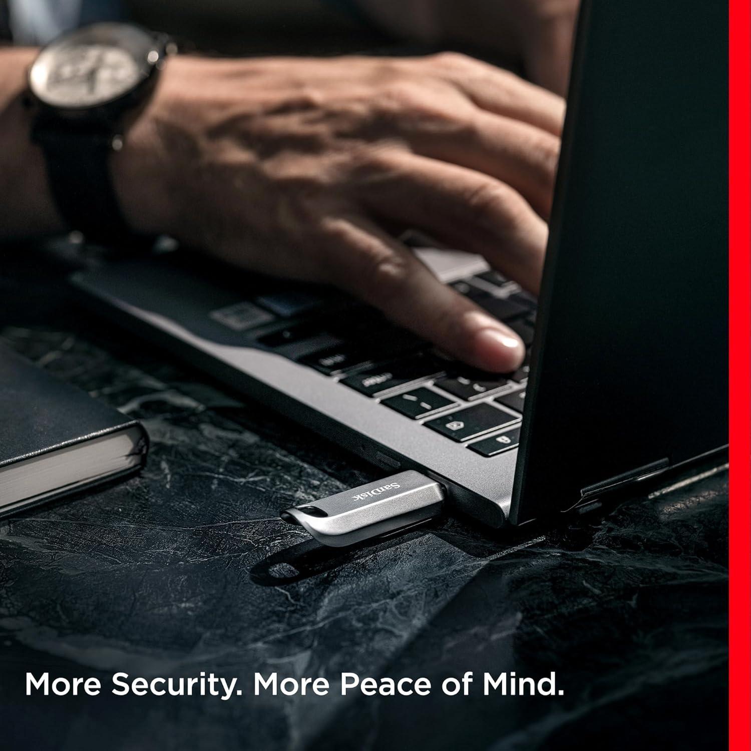 SanDisk Ultra Luxe USB Tipo-C 512GB - 400MB/s, Metal