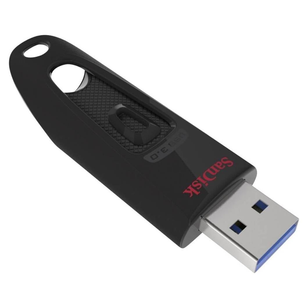 Unidad Flash SanDisk Ultra 64 GB USB 3.0 80 MB/s Negro