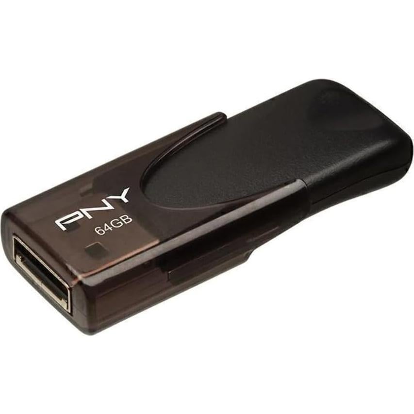 Pendrive PNY 64GB Attaché 4 USB 2.0 Negro