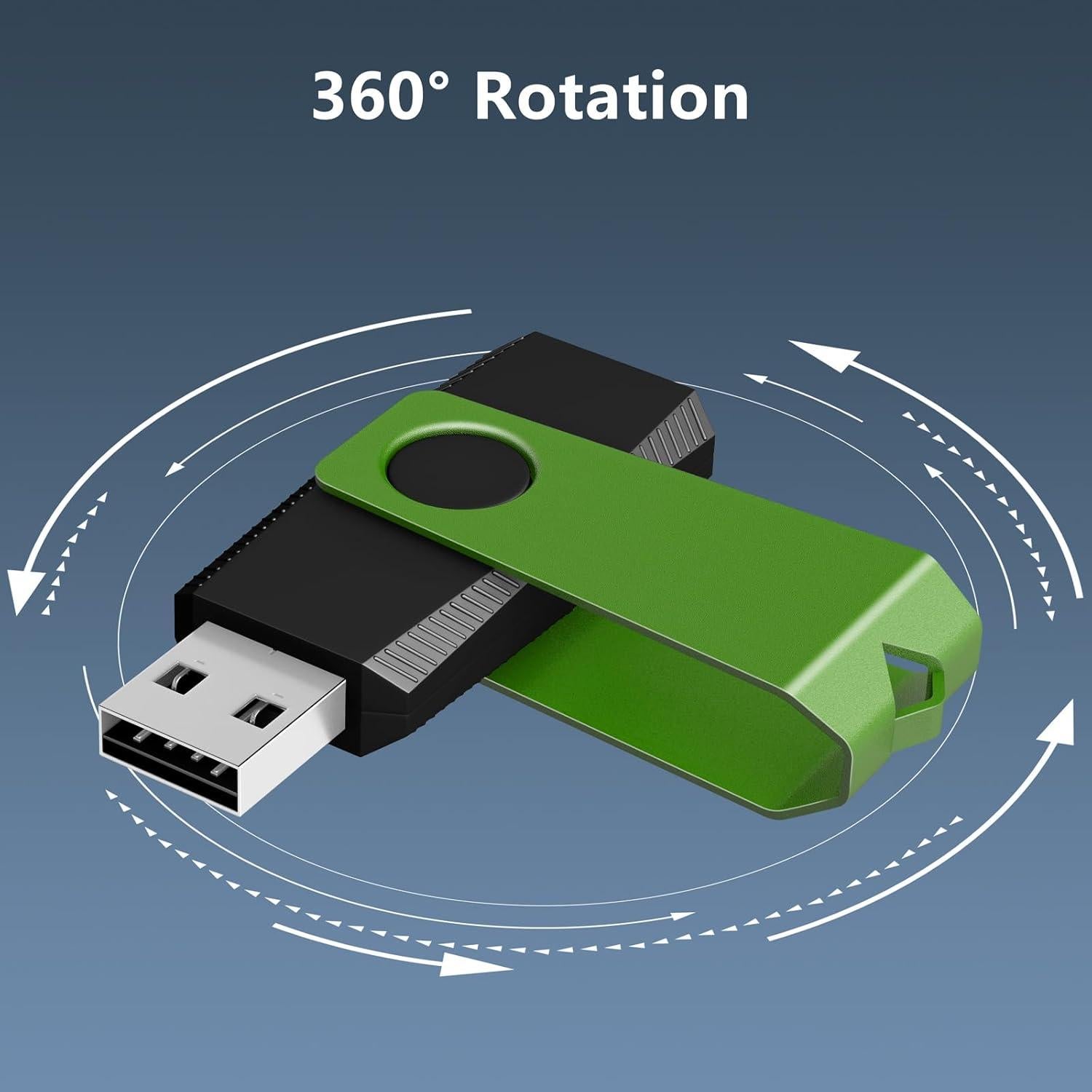 Paquete de 10 Pendrives USB 2.0 AGECASH A 1GB Multicolor