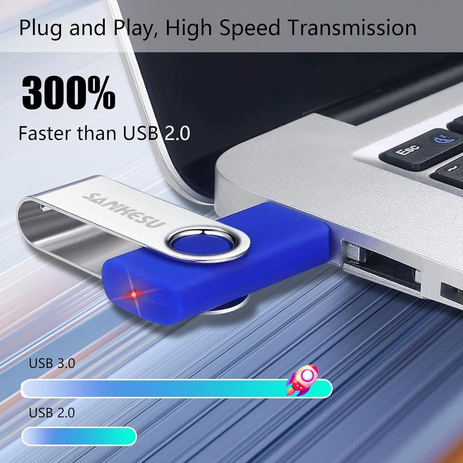Unidad Flash USB 3.0 SANKUSU 1TB Alta Velocidad 120MB/s