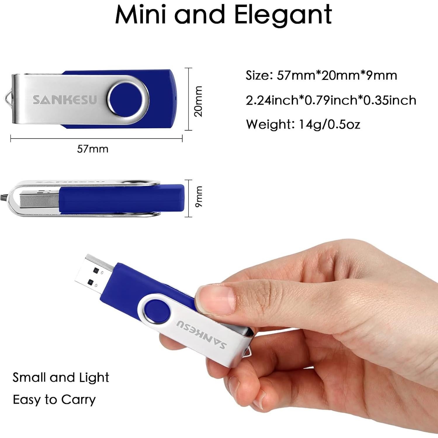 Unidad Flash USB 3.0 SANKUSU 1TB Alta Velocidad 120MB/s