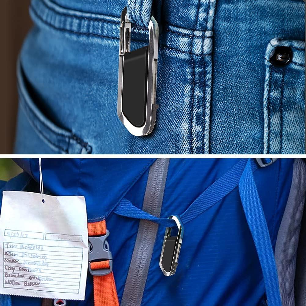 Unidad Flash USB 64GB BORLTER CLAMP Llavero Metal Negro