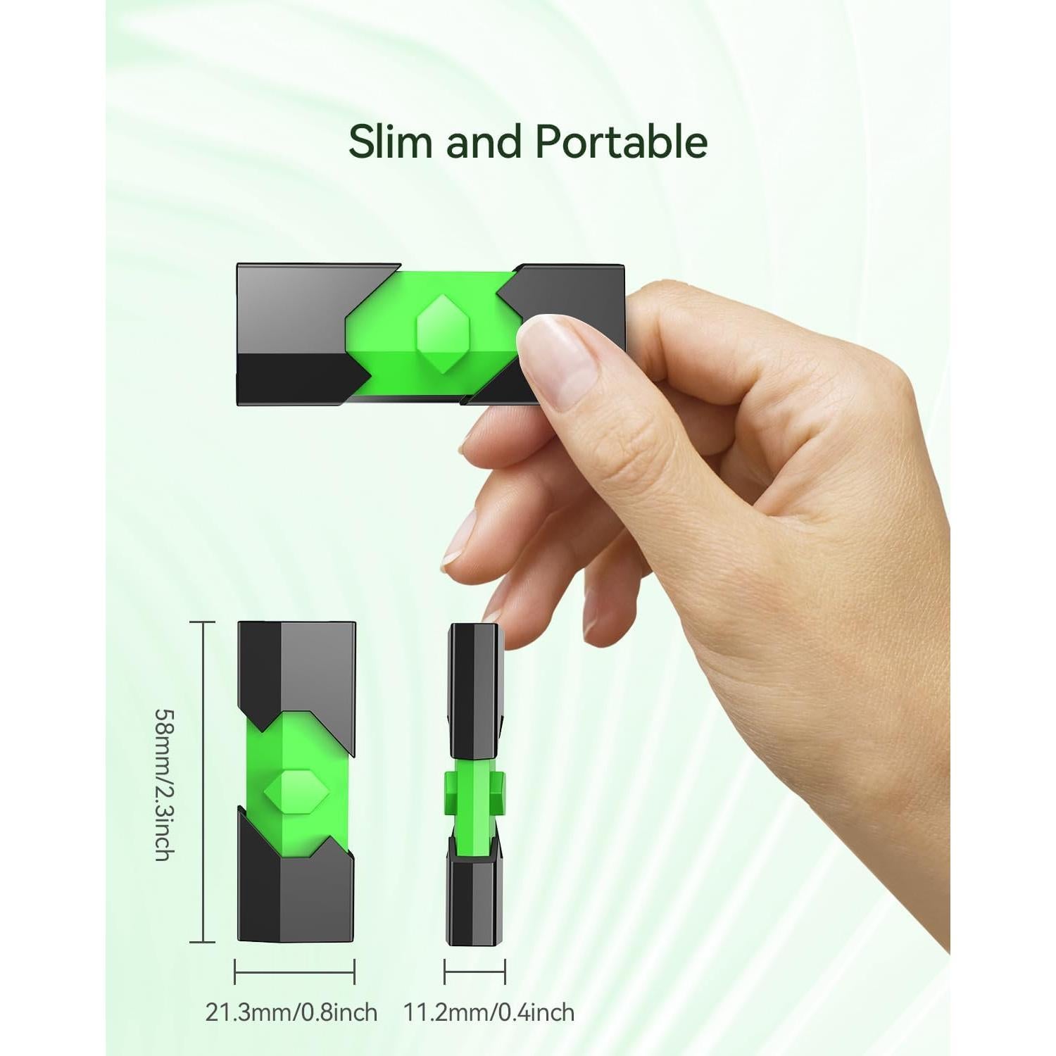 K&ZZ 128GB USB C Doble Unidad Flash 3.0 Verde