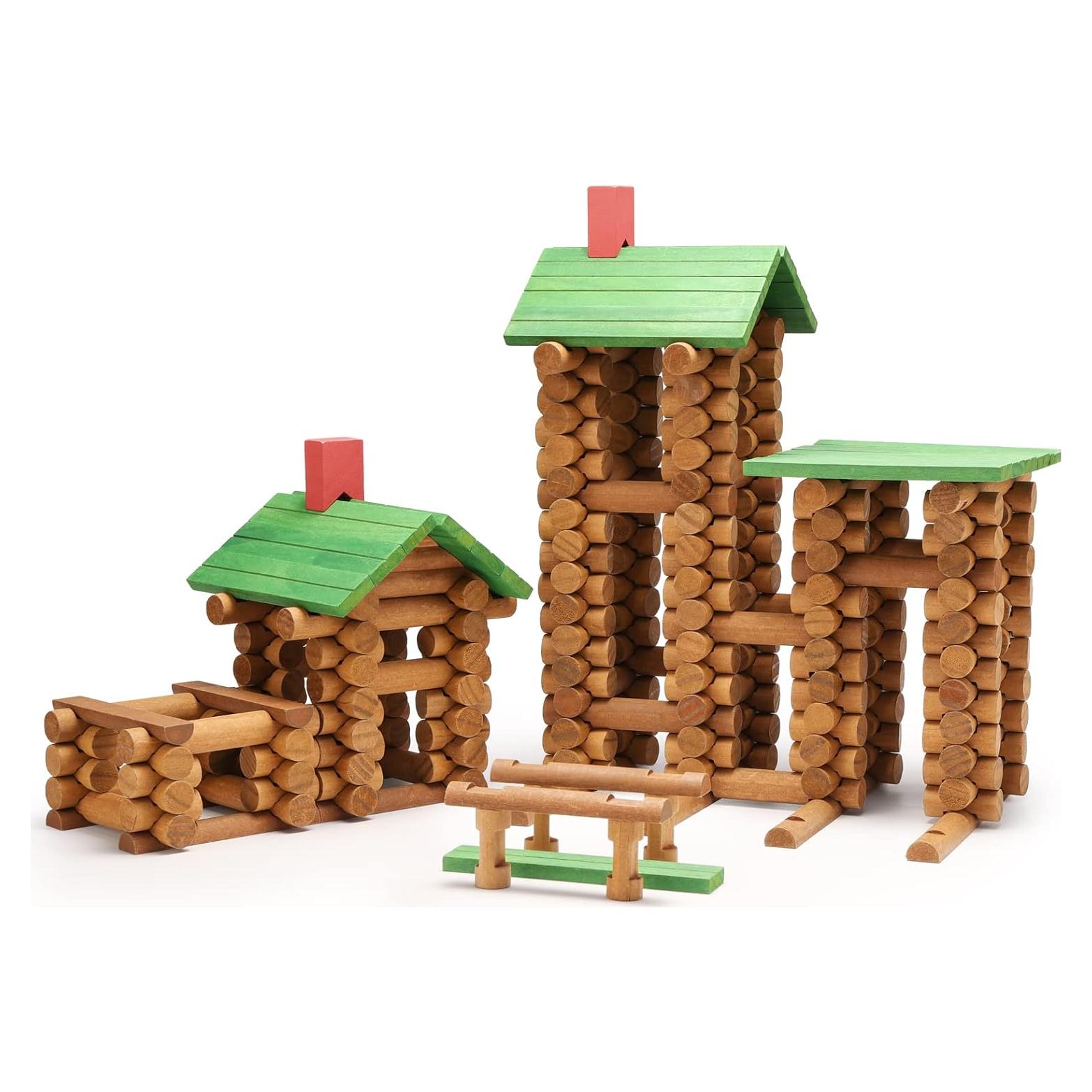 Juego de Construcción de Cabaña de Madera SainSmart Jr. 300 PCS