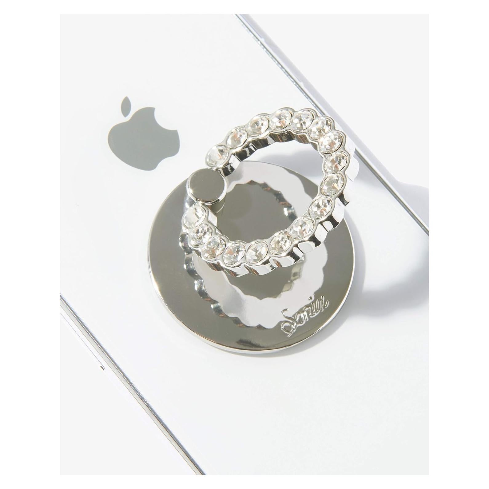 Anillo para teléfono Sonix con cristales rhinestone Plata