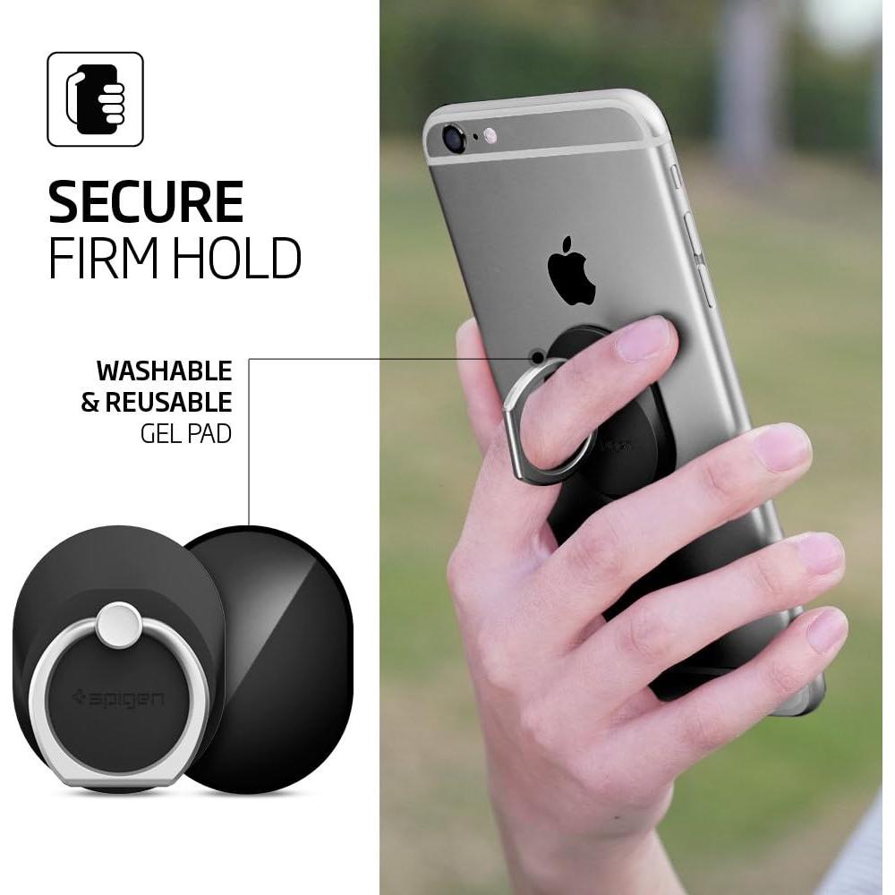 Anillo Soporte Spigen para Teléfono Móvil Negro - SGP11845