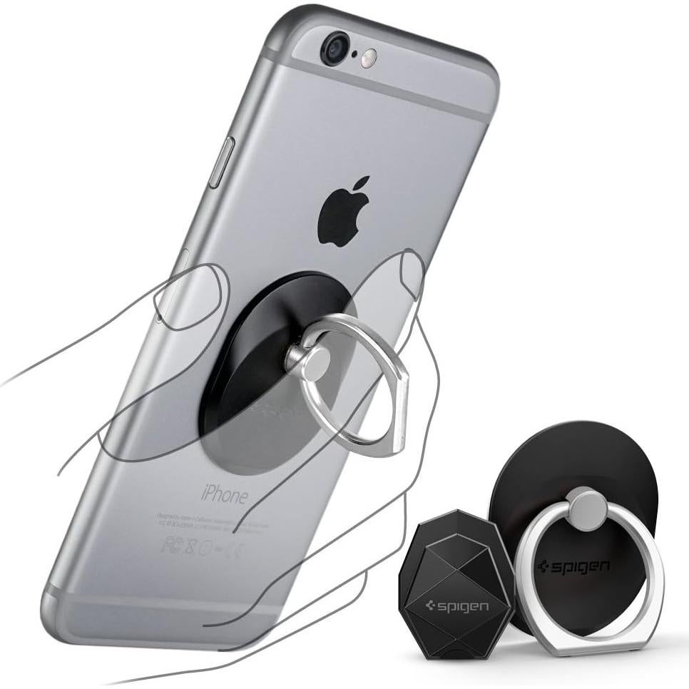Anillo Soporte Spigen para Teléfono Móvil Negro - SGP11845