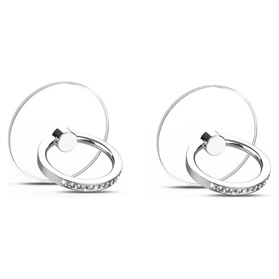 Soporte para Anillo de Teléfono Móvil VRIINGTA 360° Transparente