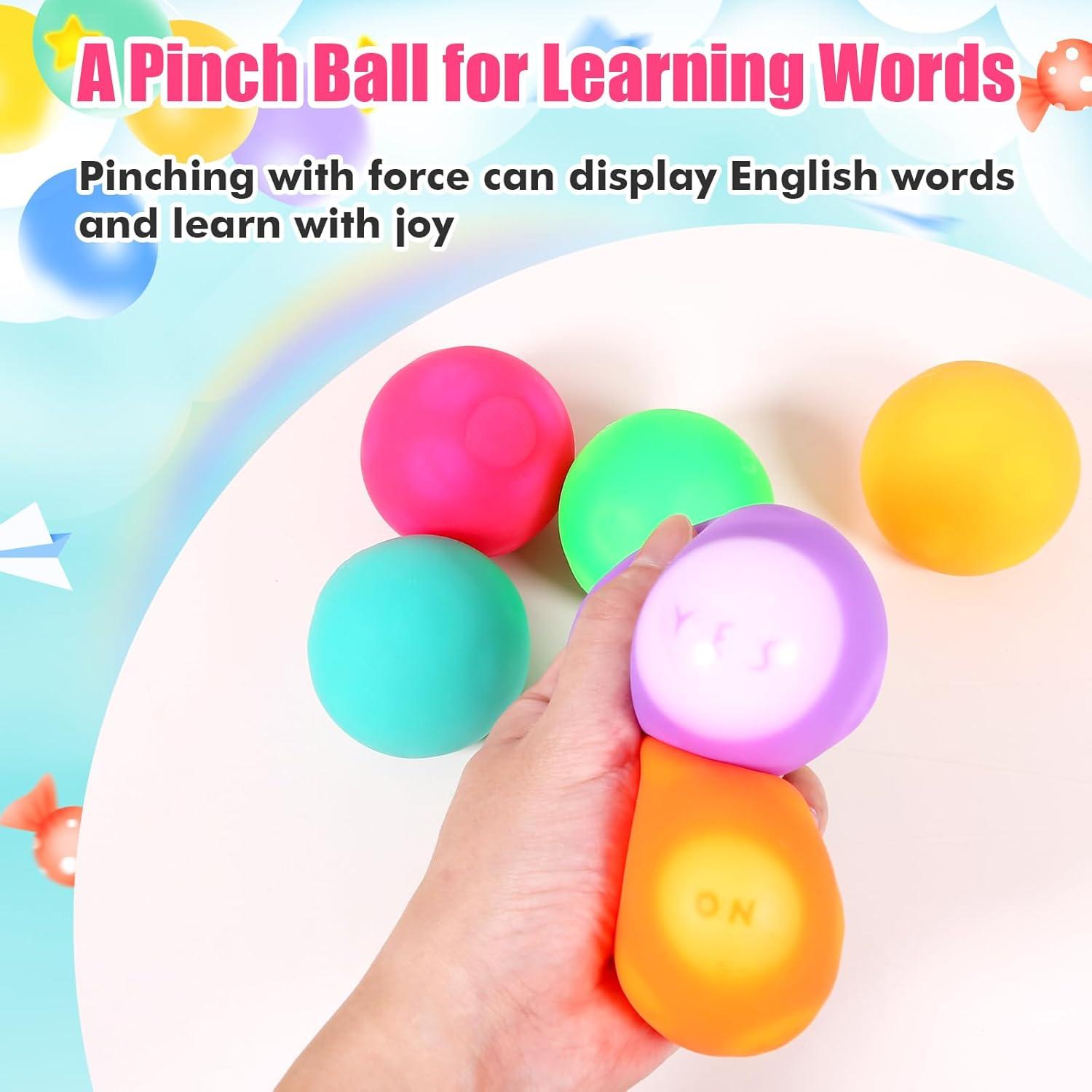 3 Pelotas Antiestrés Shanghaijun 7 cm para Niños y Adultos