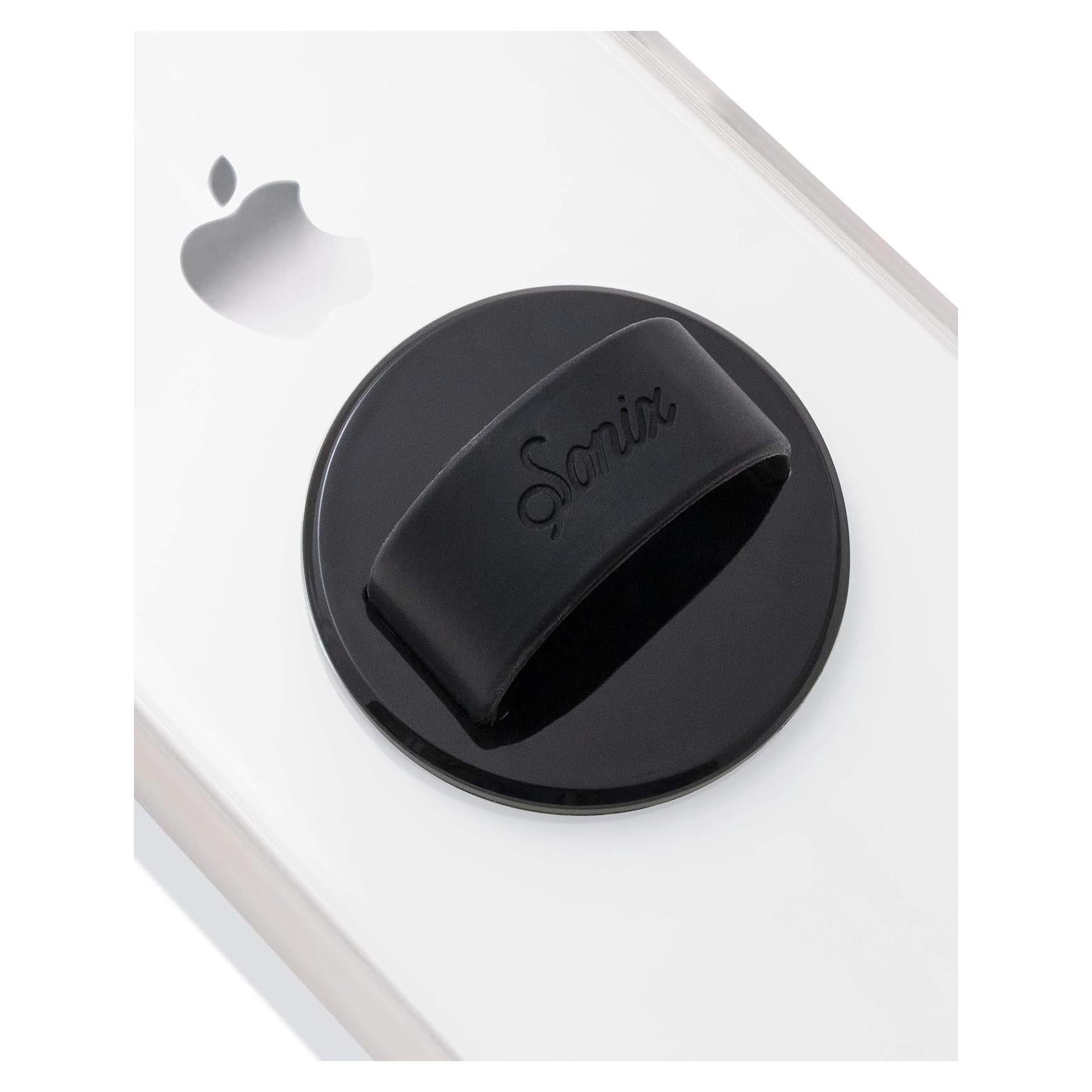 Anillo de Silicona para Teléfono Sonix Negro Piano