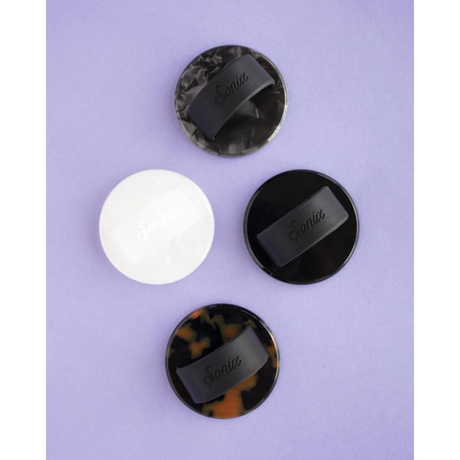 Anillo de Silicona para Teléfono Sonix Negro Piano