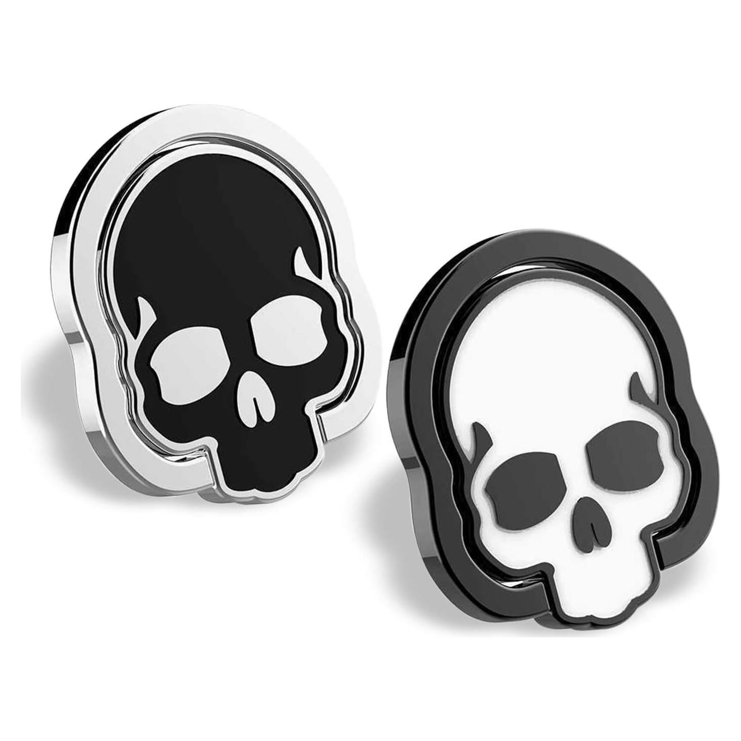 Soporte de Anillo para Teléfono homEdge, Ajustable 360° - Negro y Blanco