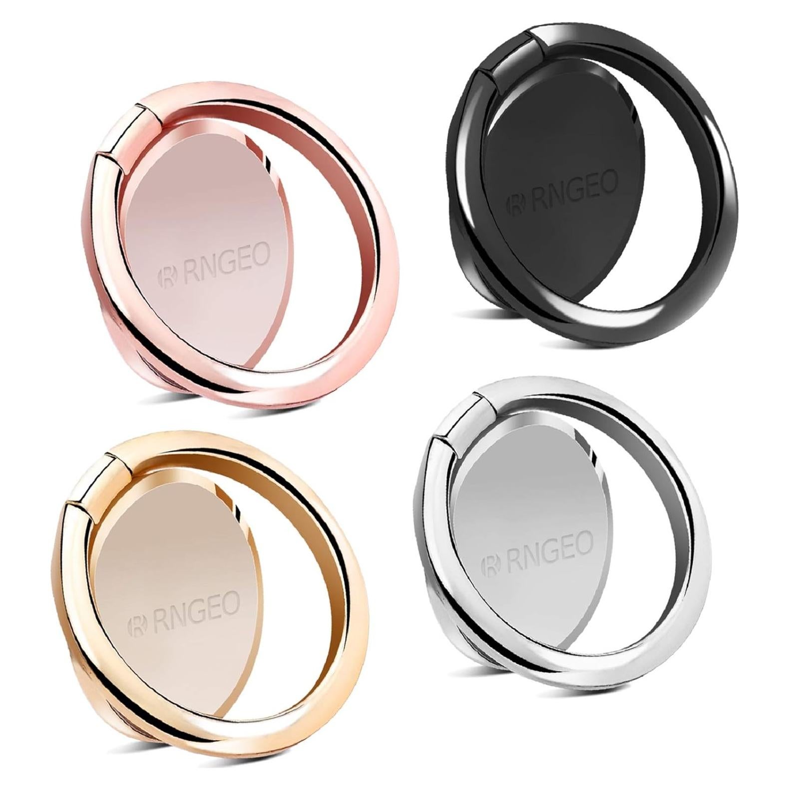 Juego de Soportes de Anillo Rngeo para Teléfonos - 4 Colores