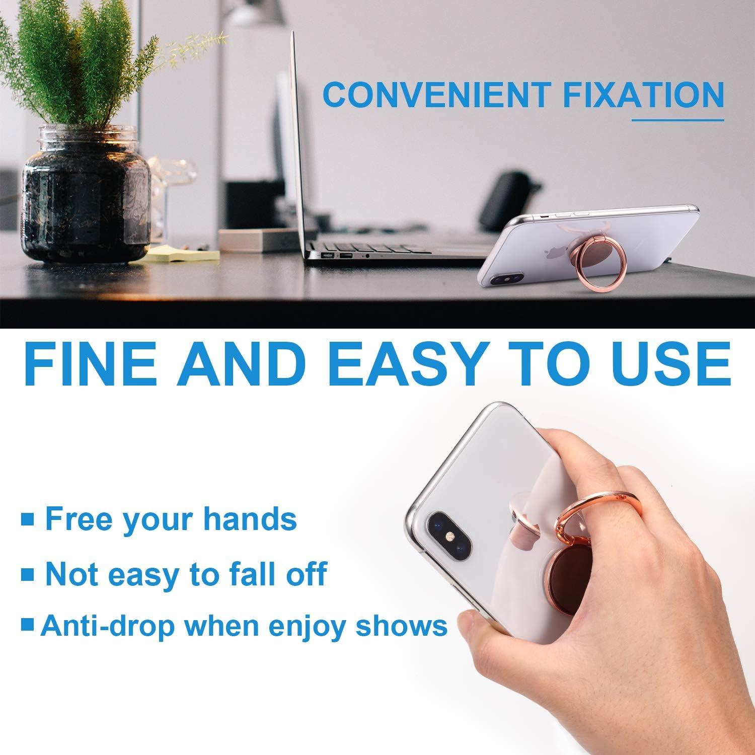 Juego de Soportes de Anillo Rngeo para Teléfonos - 4 Colores