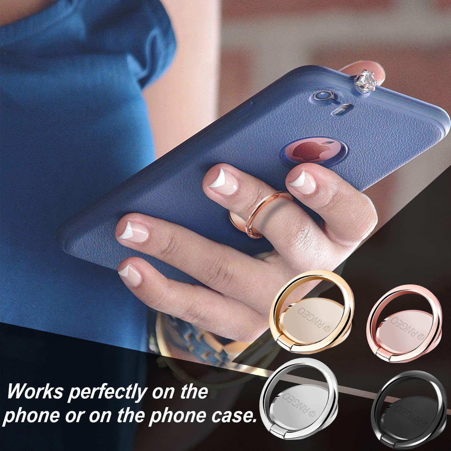 Juego de Soportes de Anillo Rngeo para Teléfonos - 4 Colores