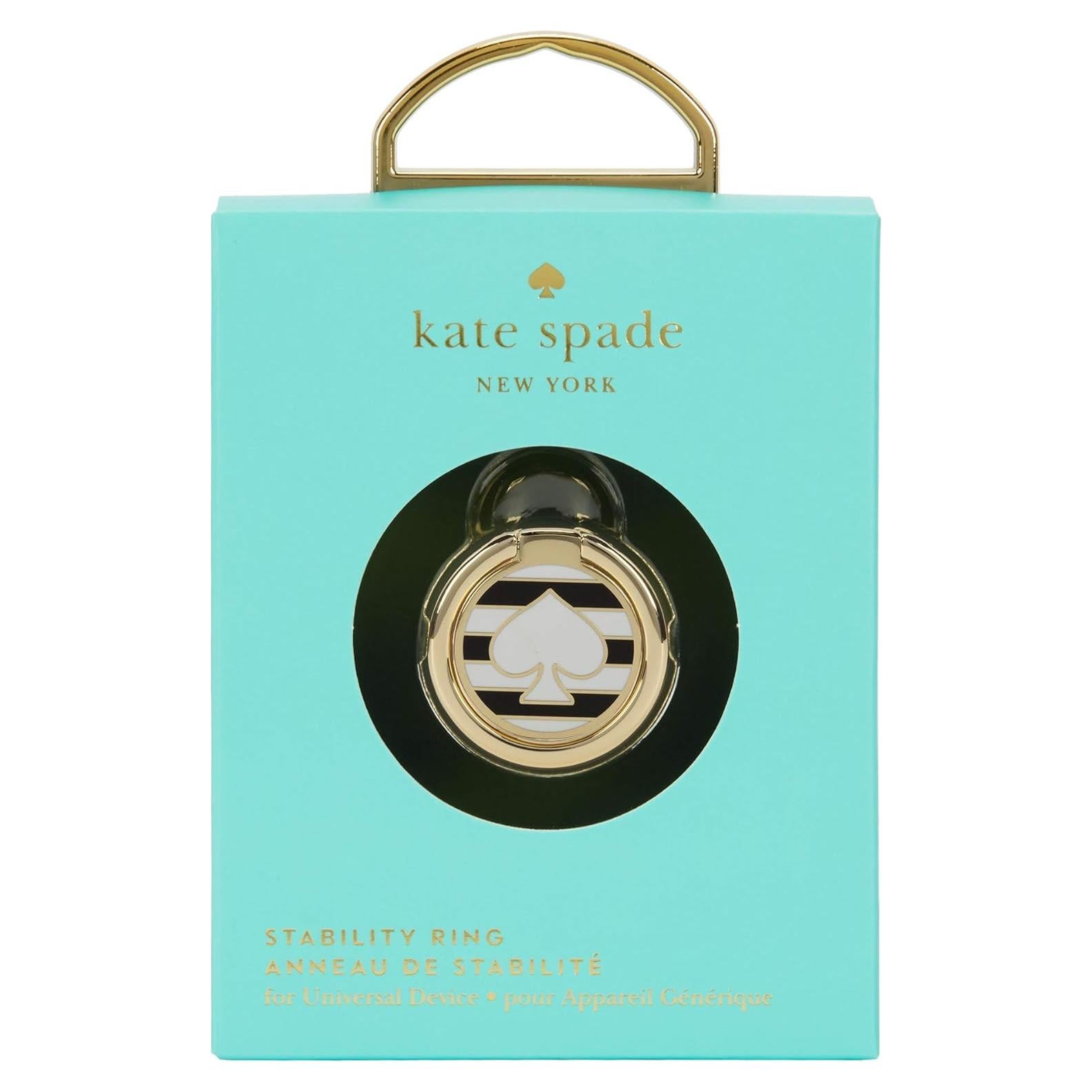 Funda para Teléfono Kate Spade Rayas Negras y Blancas