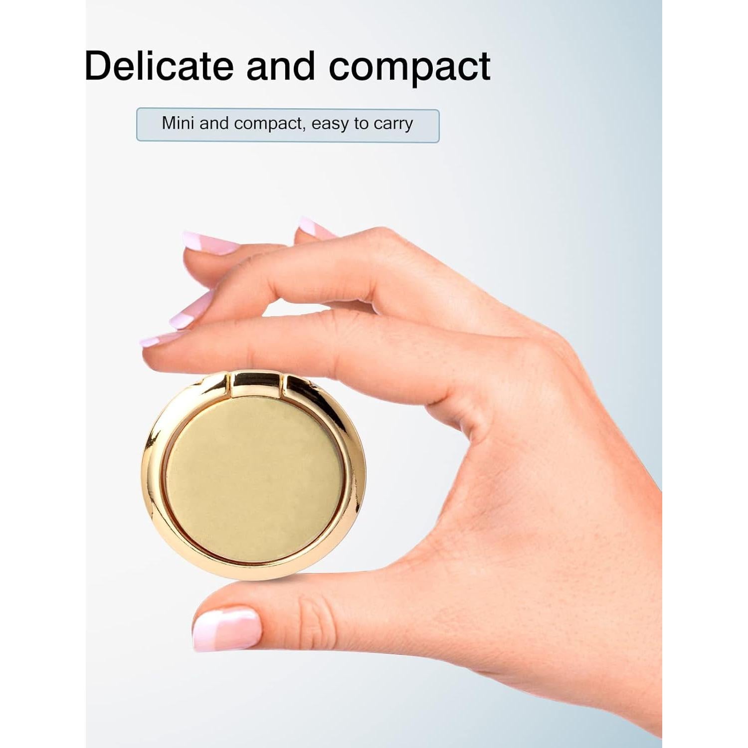 Soporte de Anillo para Teléfono Wansurs Oro 360° Ajustable