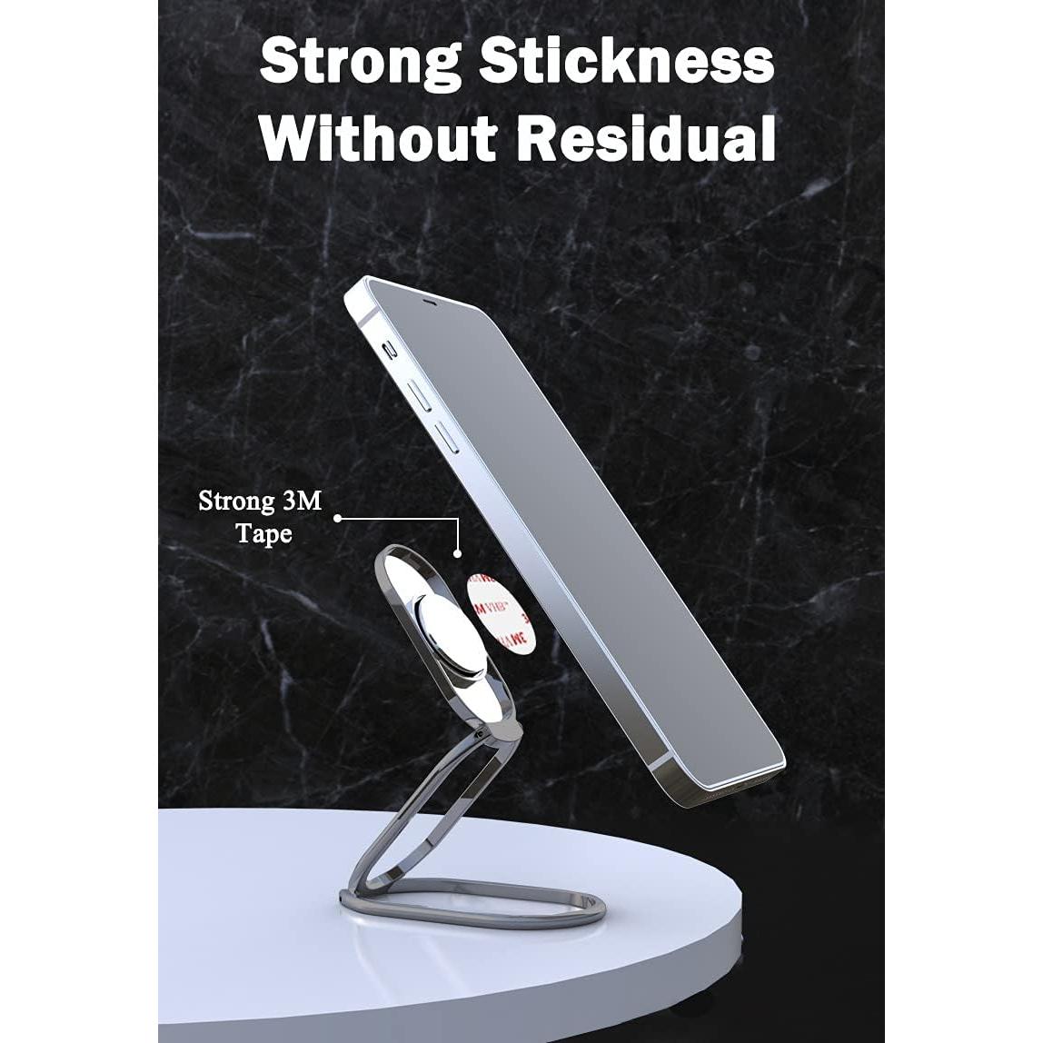 Soporte de Anillo para Teléfono VAWcornic Gris Oscuro 360°