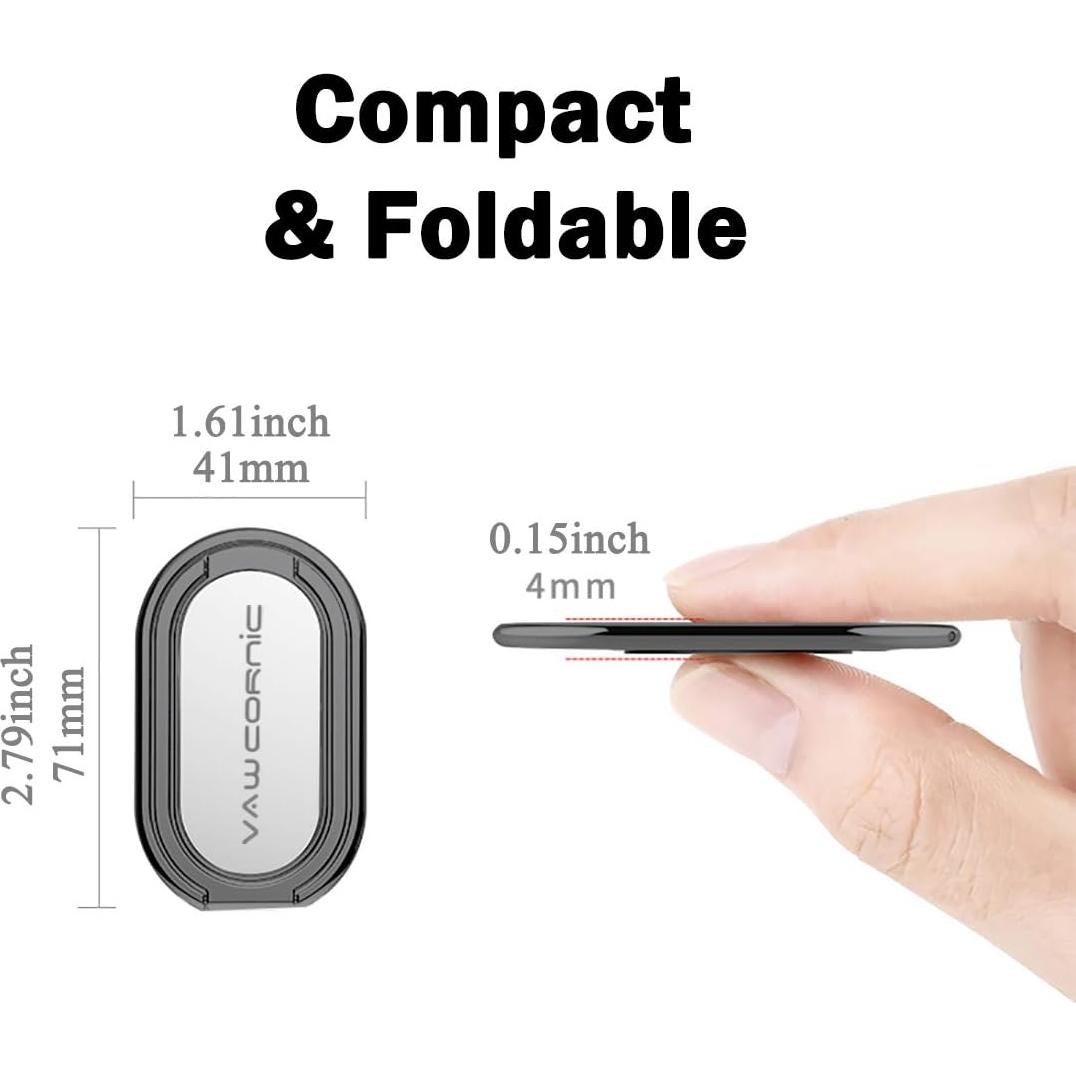 Soporte de Anillo para Teléfono VAWcornic Gris Oscuro 360°