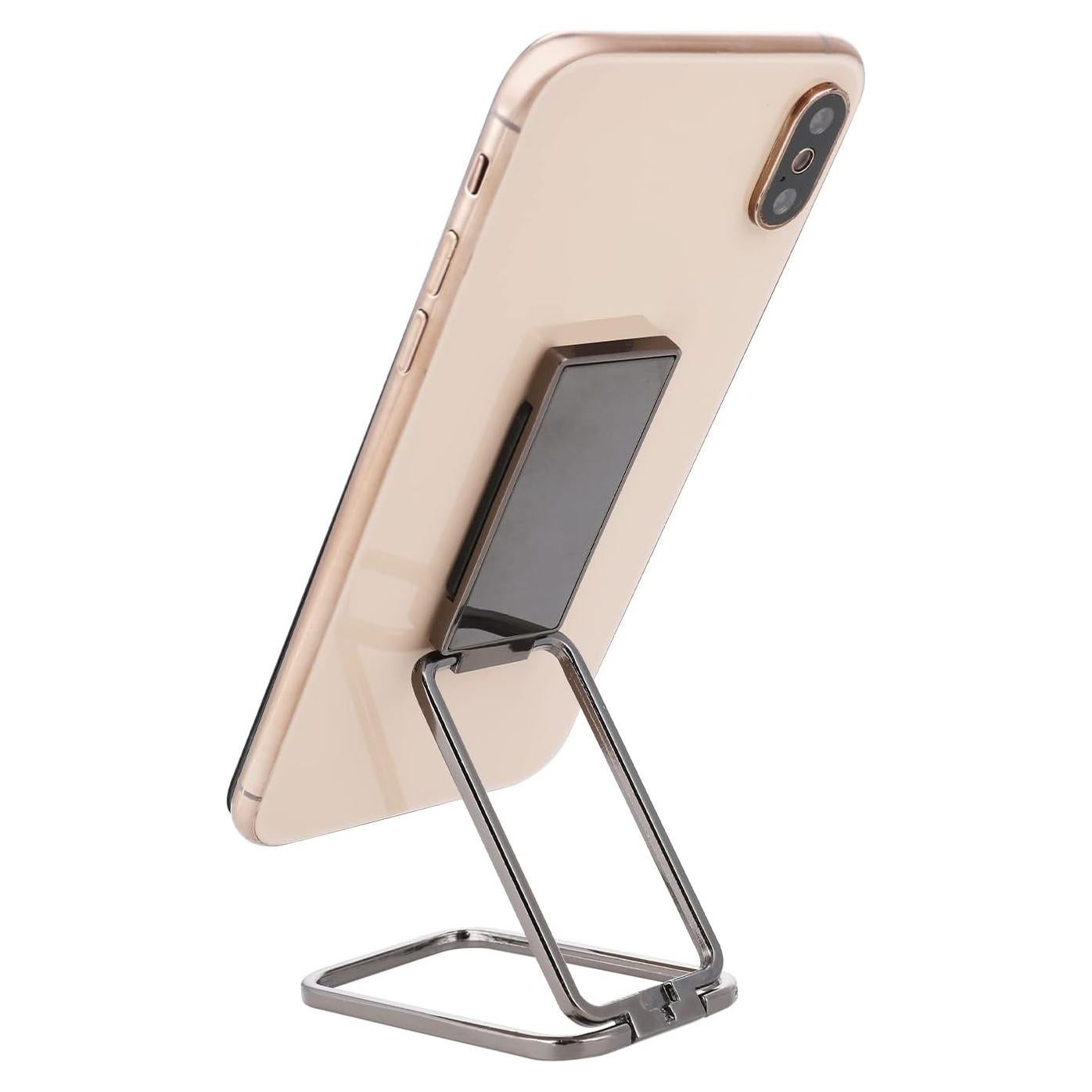 Soporte para teléfono Cobee, anillo ajustable 360° negro