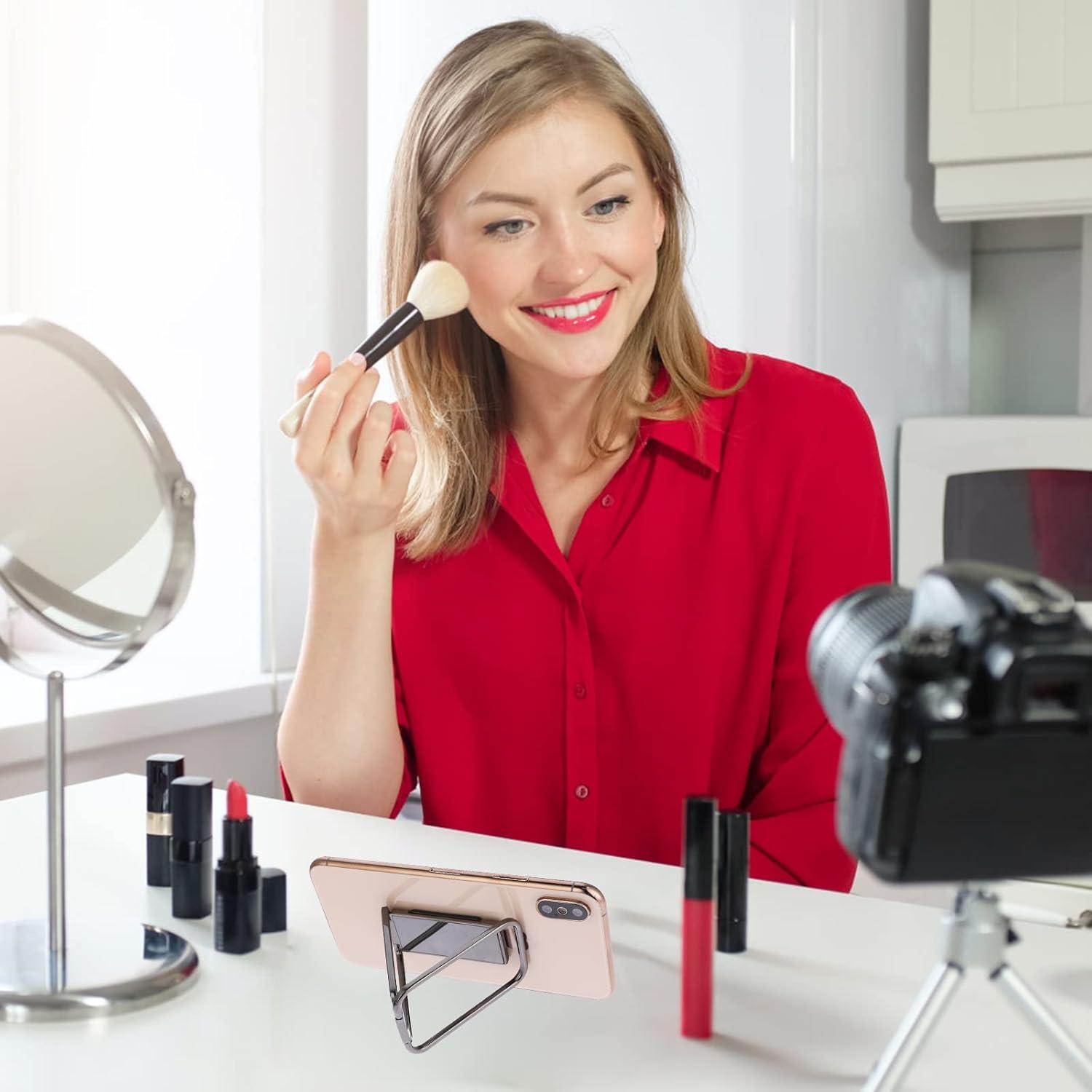 Soporte para teléfono Cobee, anillo ajustable 360° negro