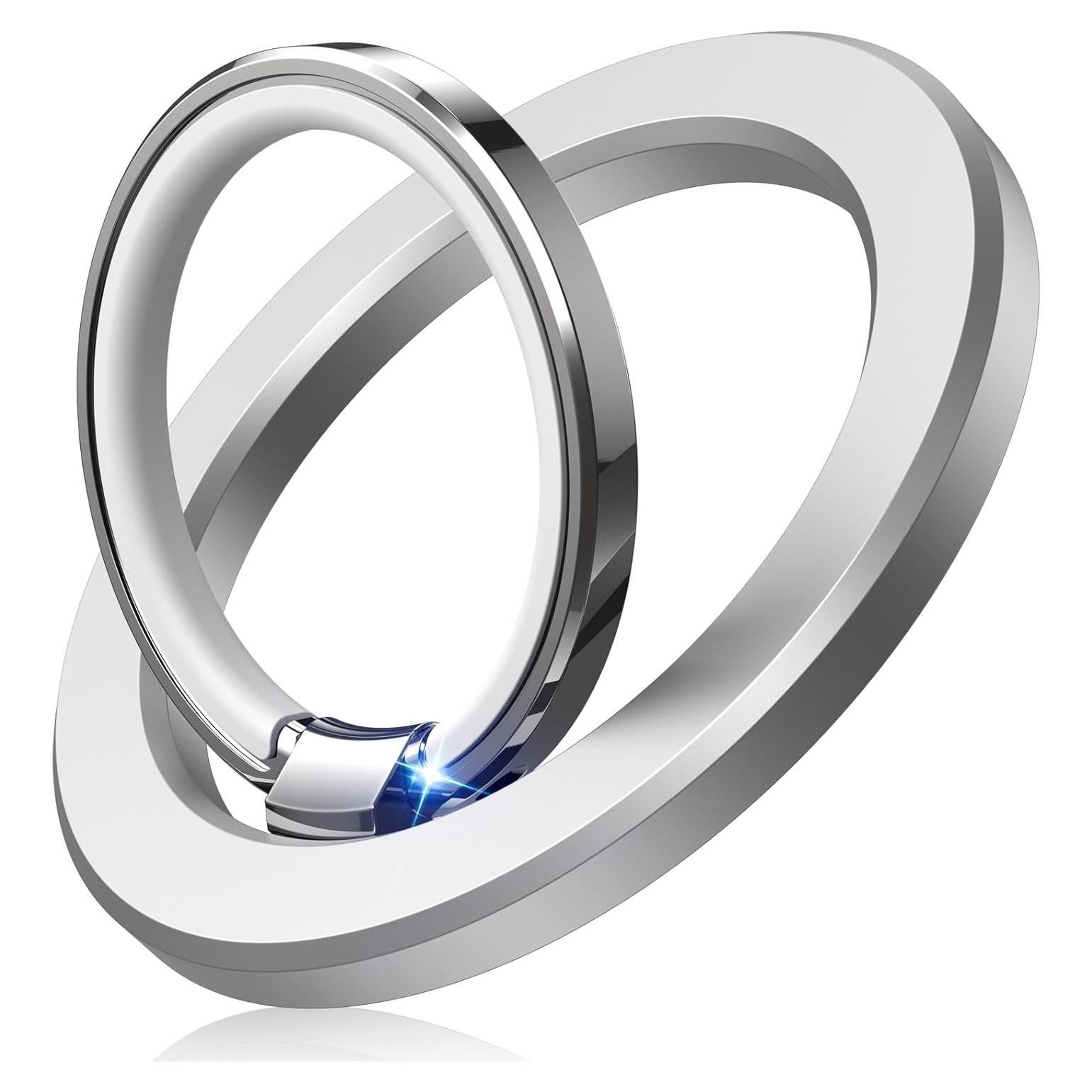 Soporte Magnético para Teléfono Temdan MagSafe Plata