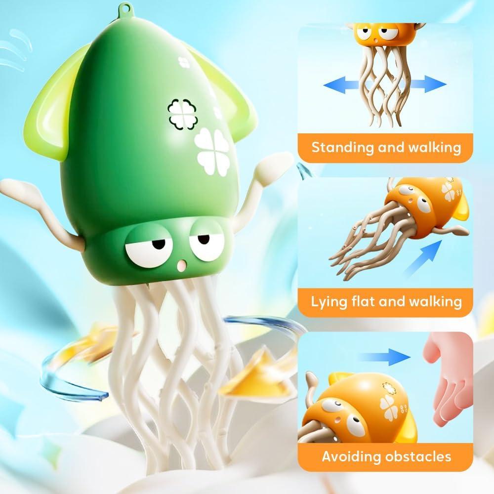 Juguete Eléctrico para Mascotas Crymoy Pulpo Verde 20cm