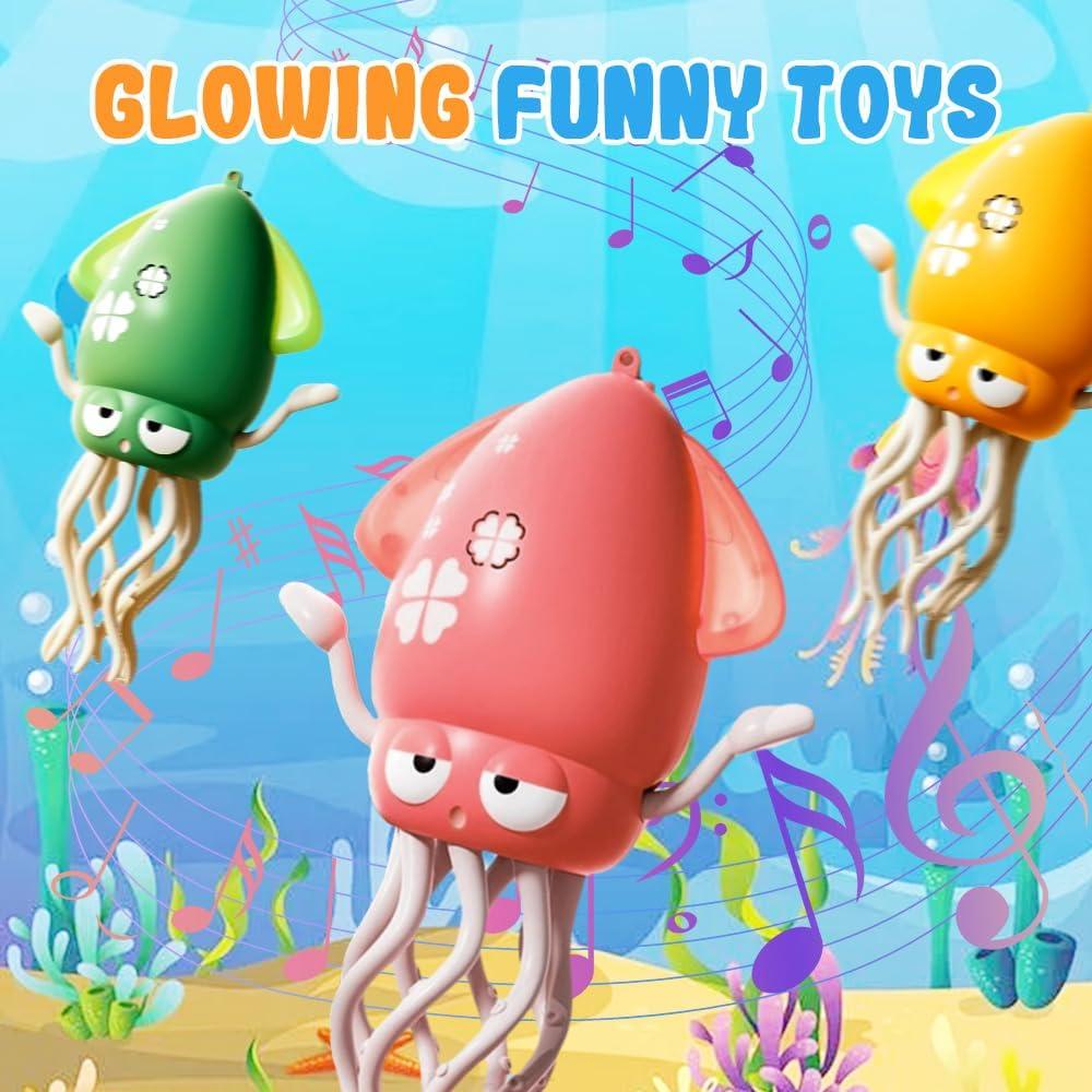 Juguete Eléctrico para Mascotas Crymoy Pulpo Verde 20cm