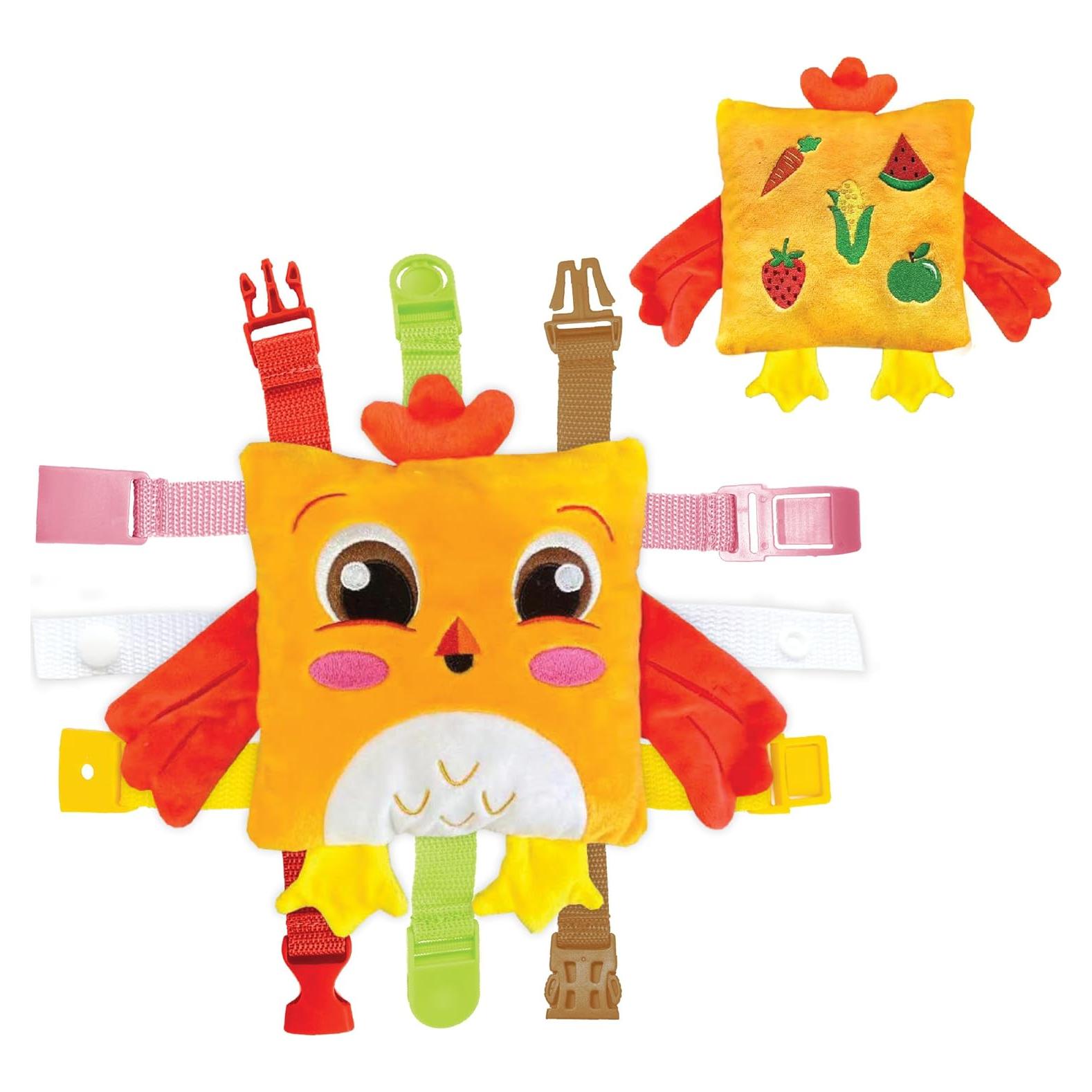 Buckle Toys BokBok Pollo Juguete de Aprendizaje 15 cm