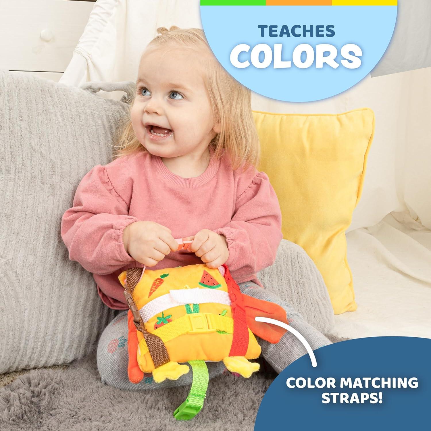 Buckle Toys BokBok Pollo Juguete de Aprendizaje 15 cm