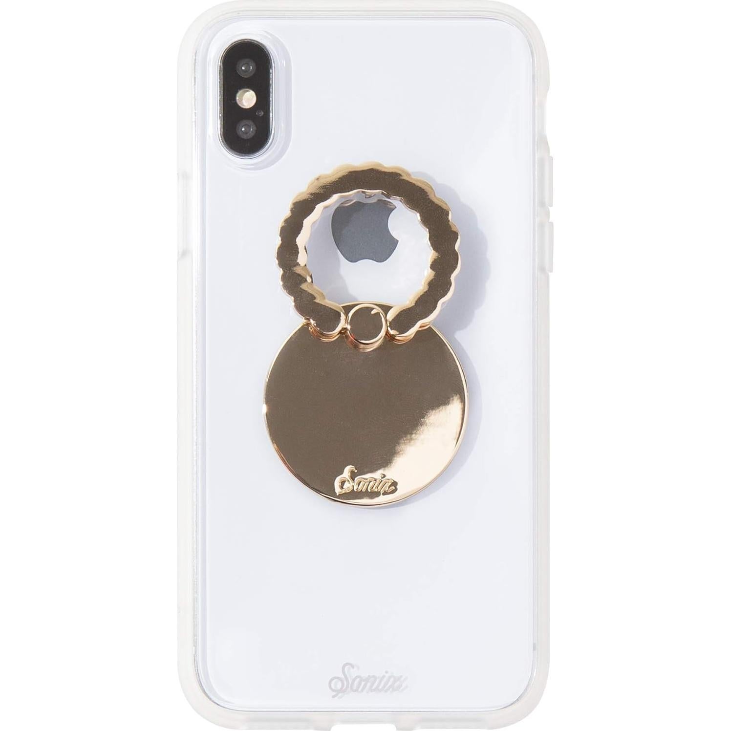 Anillo Soporte para Teléfono Sonix Oro con Cristales