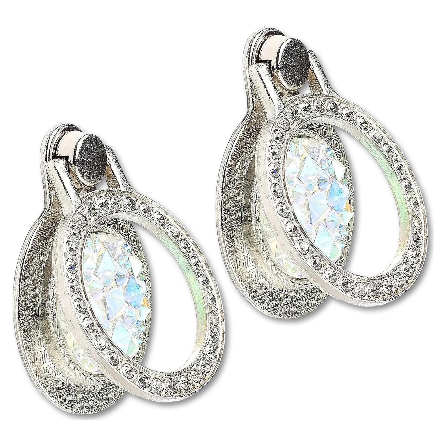 Soporte de Anillo para Teléfono Wansurs - 2 Paquetes Brillantes