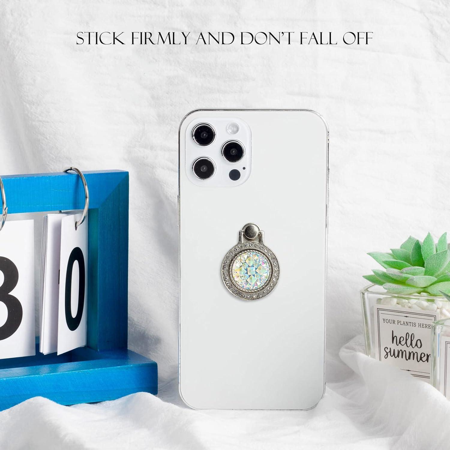 Soporte de Anillo para Teléfono Wansurs - 2 Paquetes Brillantes