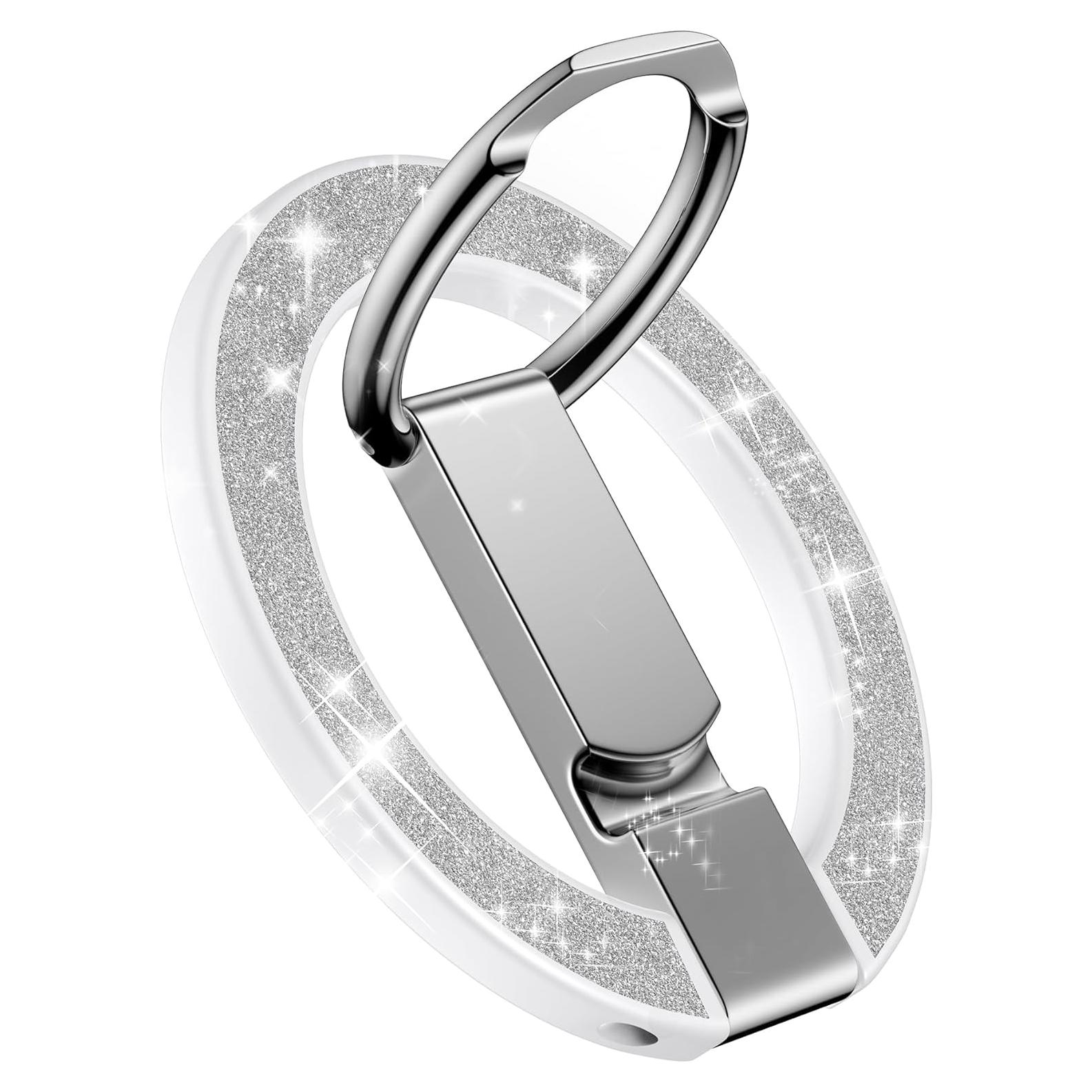 Soporte Magnético para Teléfono AILKIN Brillo Plateado