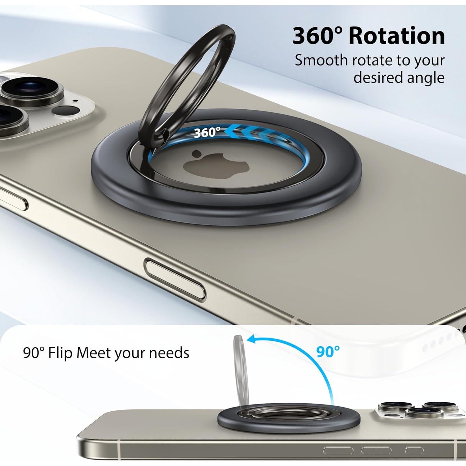 Soporte Magnético para Teléfono CreaDream YW-112A Negro