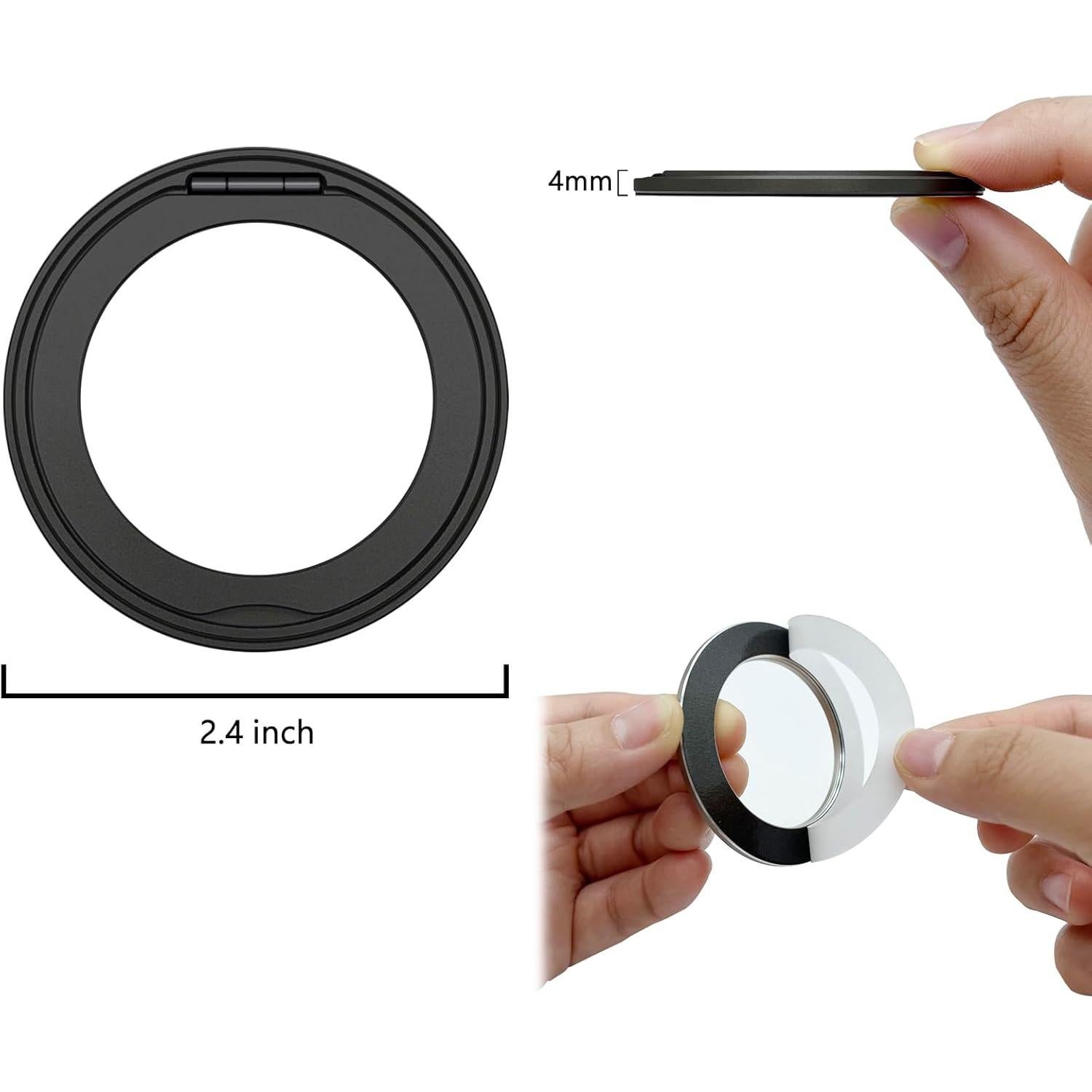 Soporte Magnético para Teléfono TENOC PSMMA1BK Negro 360°