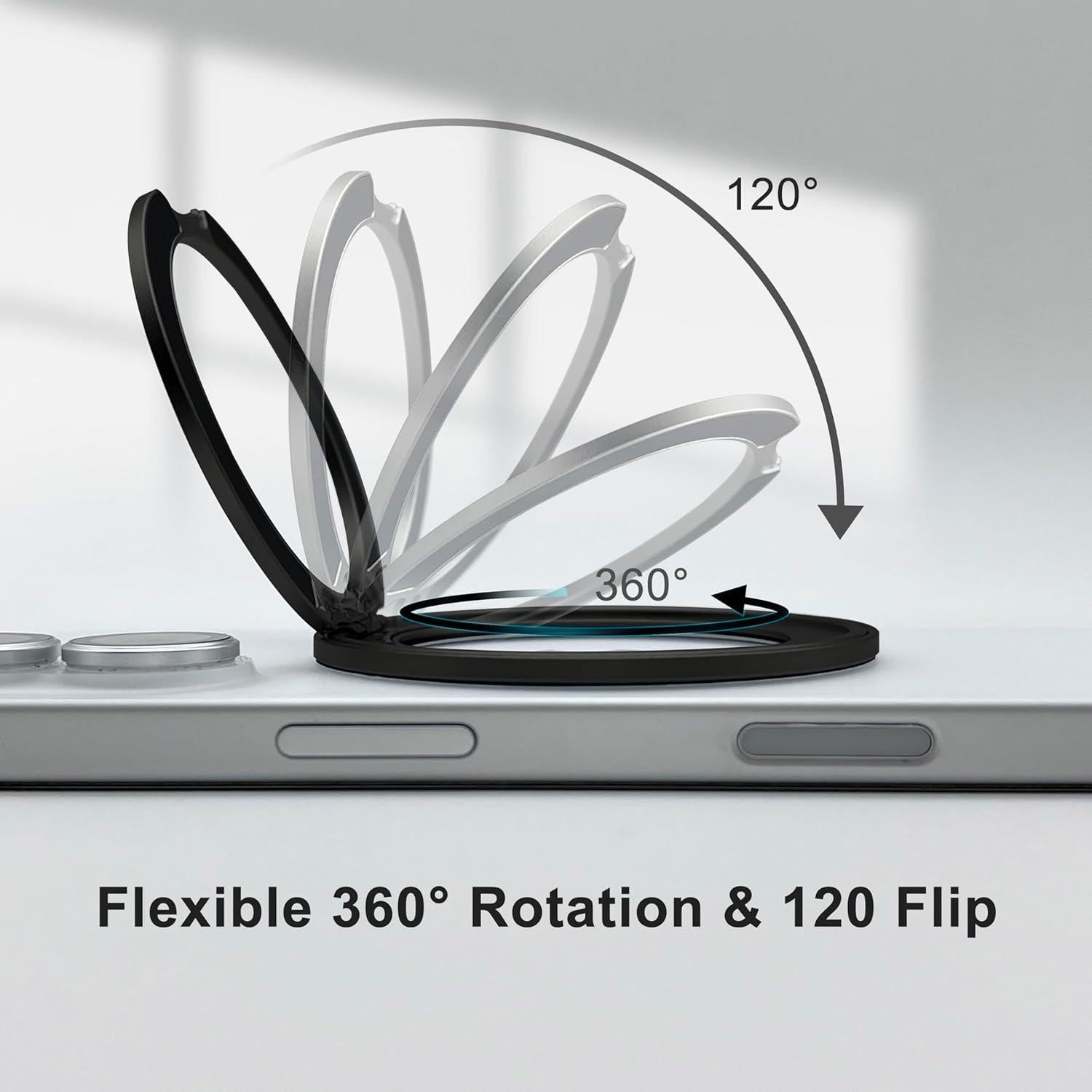 Soporte Magnético para Teléfono TENOC PSMMA1BK Negro 360°