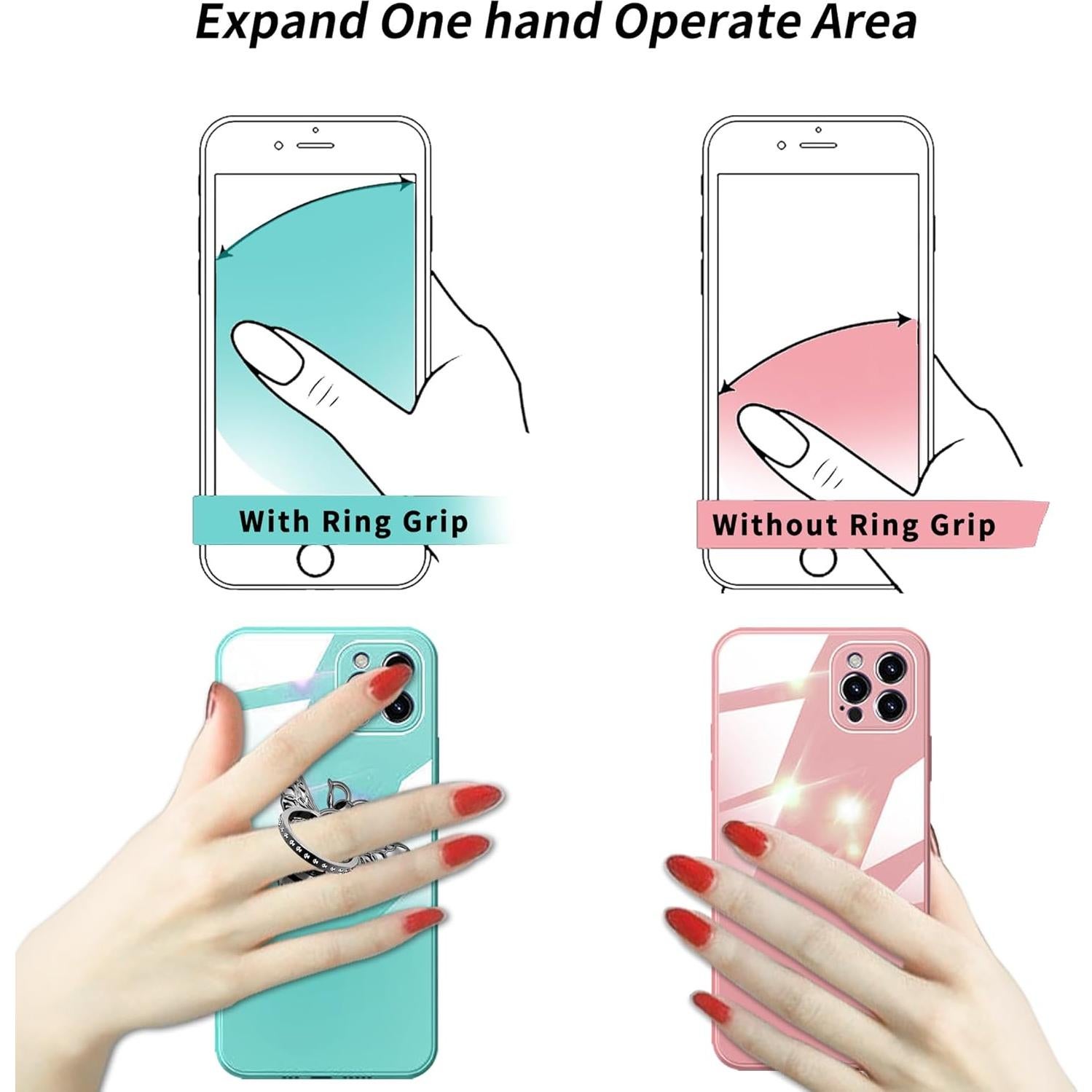 Soporte de Anillo para Teléfono Bee TACOMEGE Negro 18g