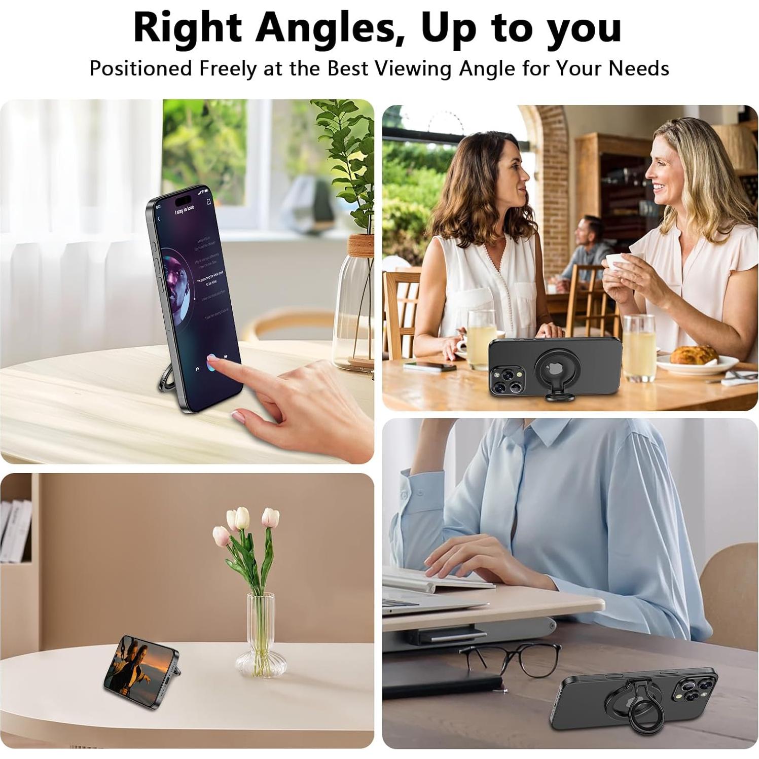 Soporte Magnético para Teléfono Sidpro con Anillo Ajustable