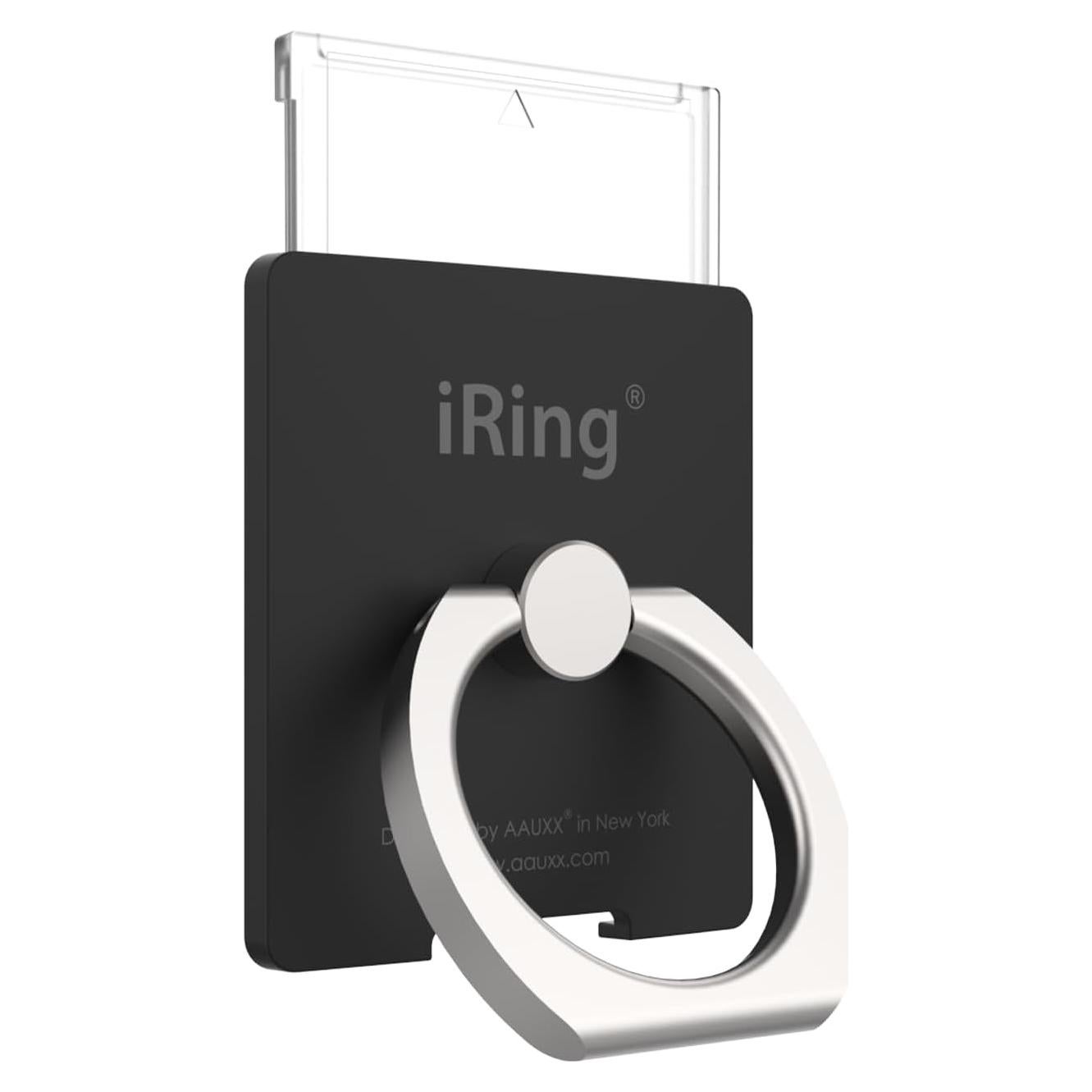 Soporte para Teléfono AAUXX iRing Negro Mate - Carga Inalámbrica